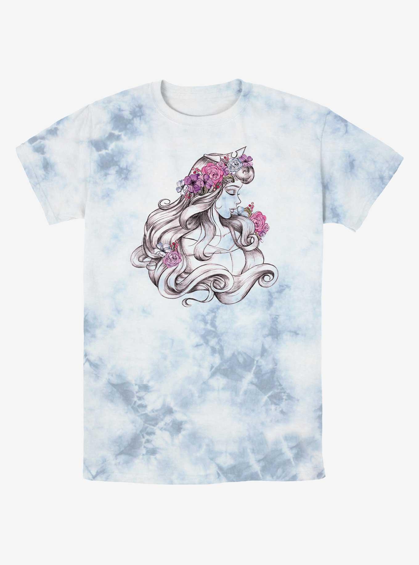 Disney Sleeping Beauty Aurora Blossom Tie-Dye T-Shirt, , hi-res