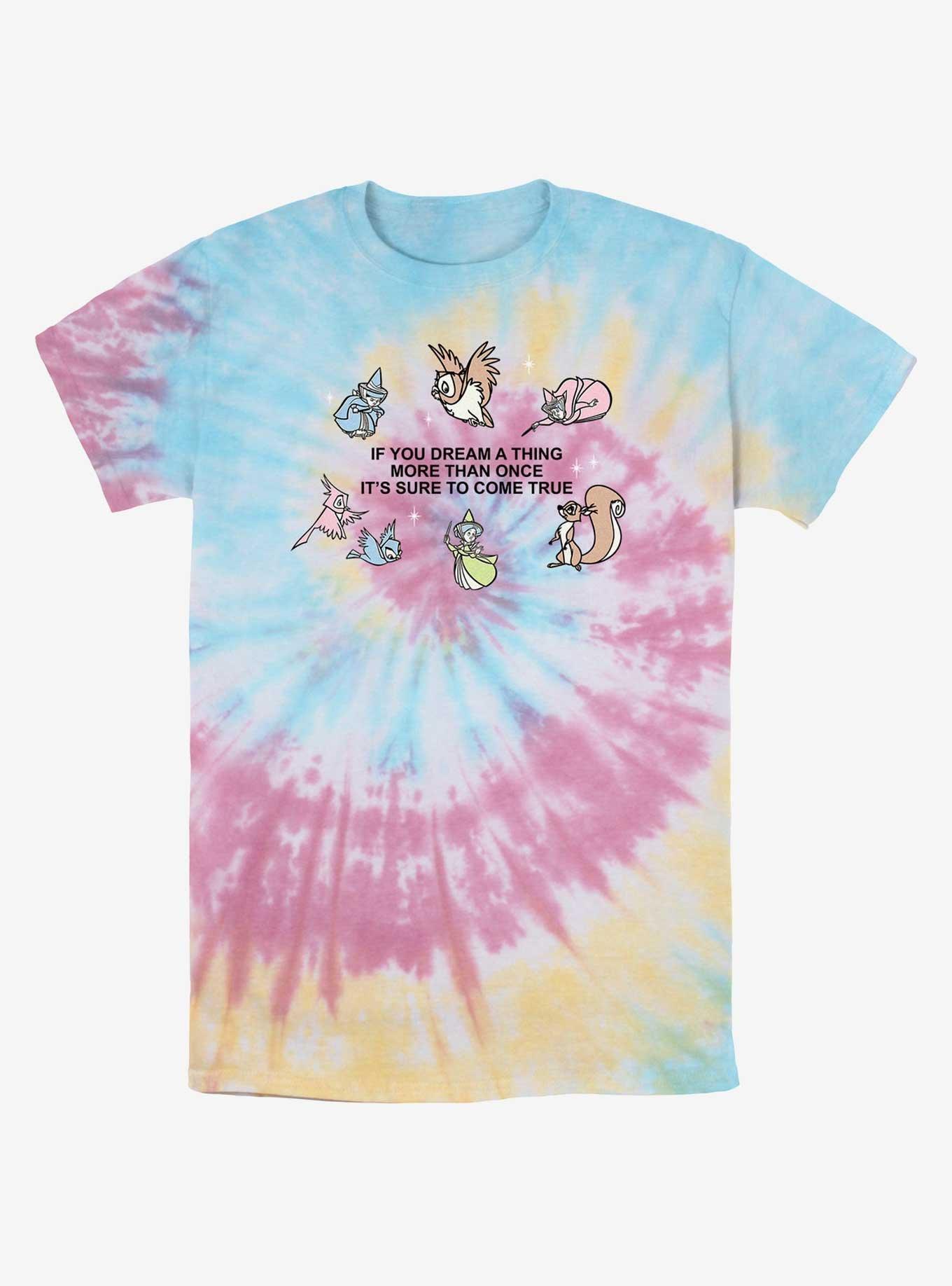 Disney Sleeping Beauty Dream It Tie-Dye T-Shirt, BLUPNKLY, hi-res