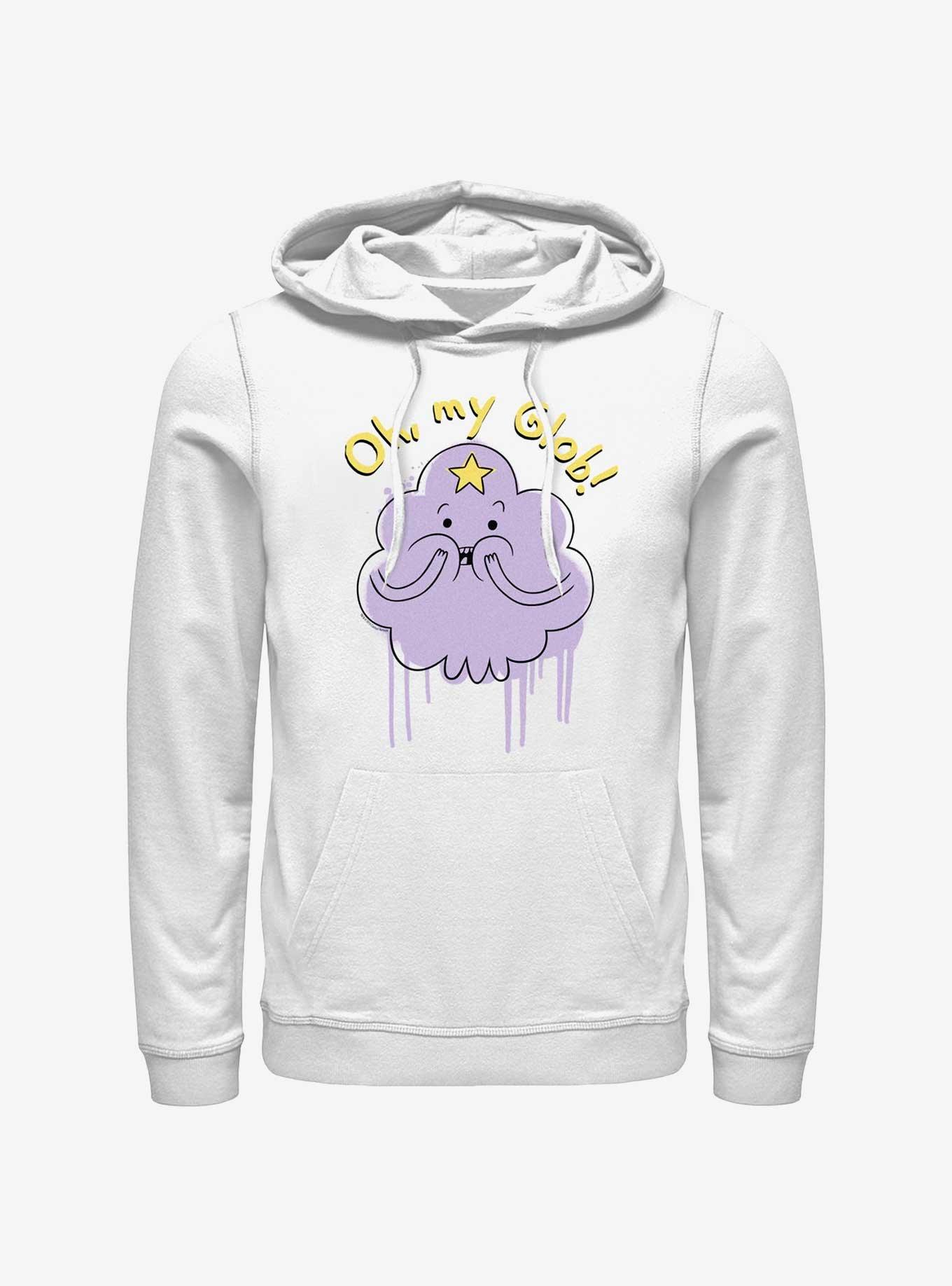 Adventure Time Oh My Glob Hoodie, WHITE, hi-res