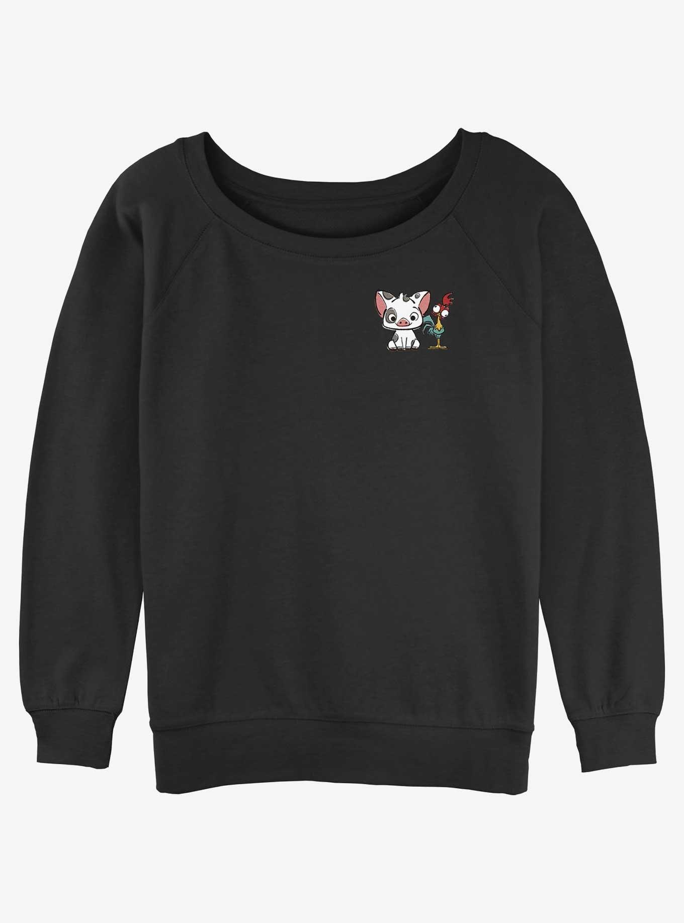 Disney Moana Pals Pocket Girls Slouchy Sweatshirt, , hi-res