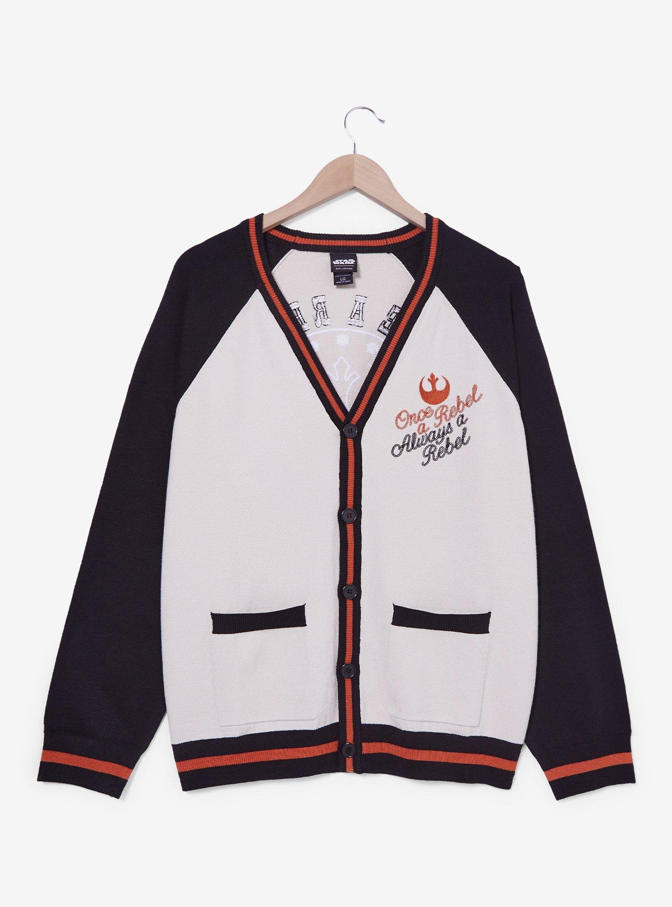 Star Wars Rebel Tricolor Cardigan, , hi-res