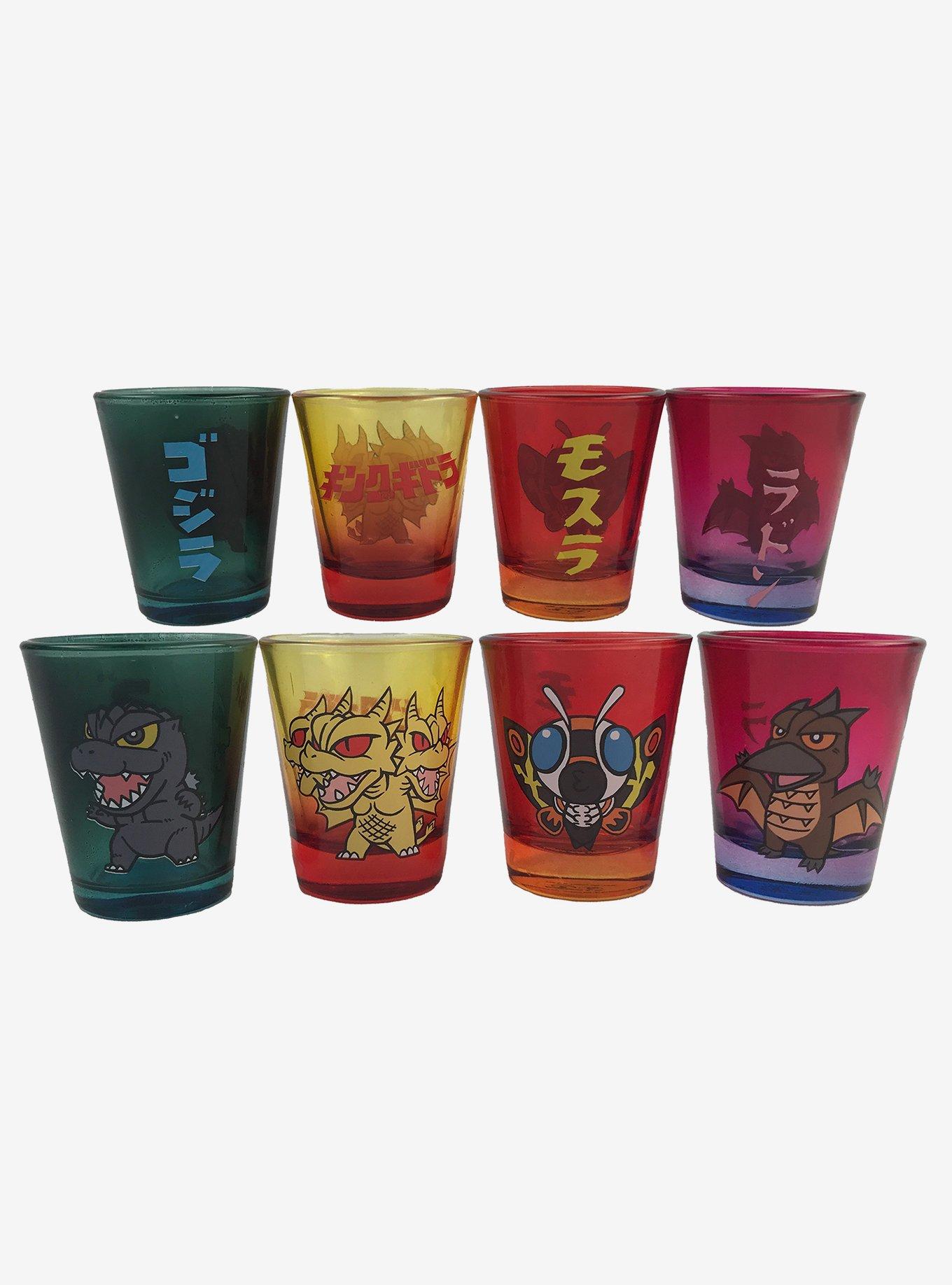 Godzilla Shot Glass Set, , hi-res