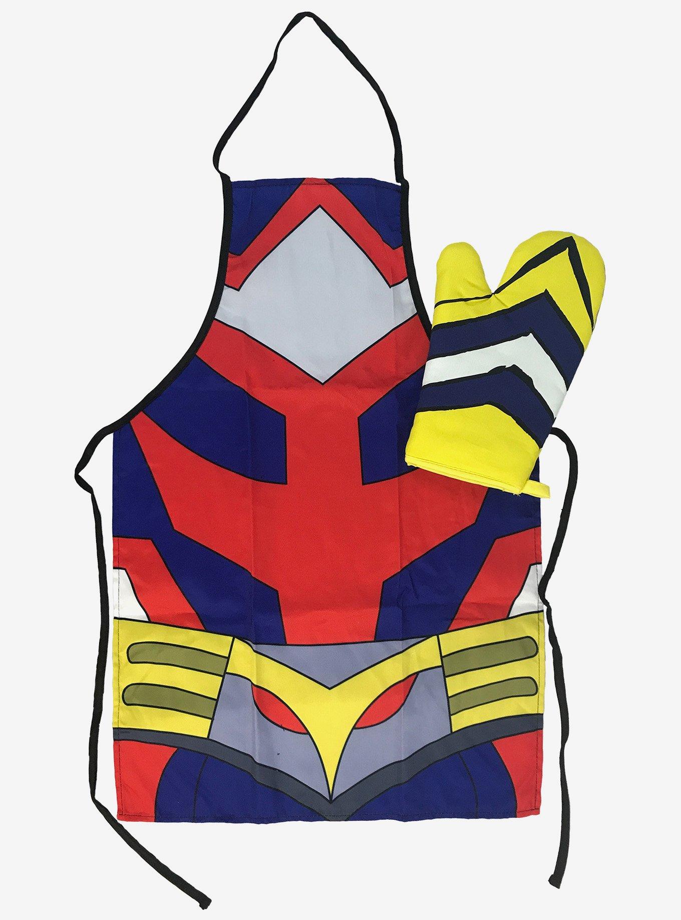 My Hero Academia Allmight Apron & Oven Mitt Set, , hi-res