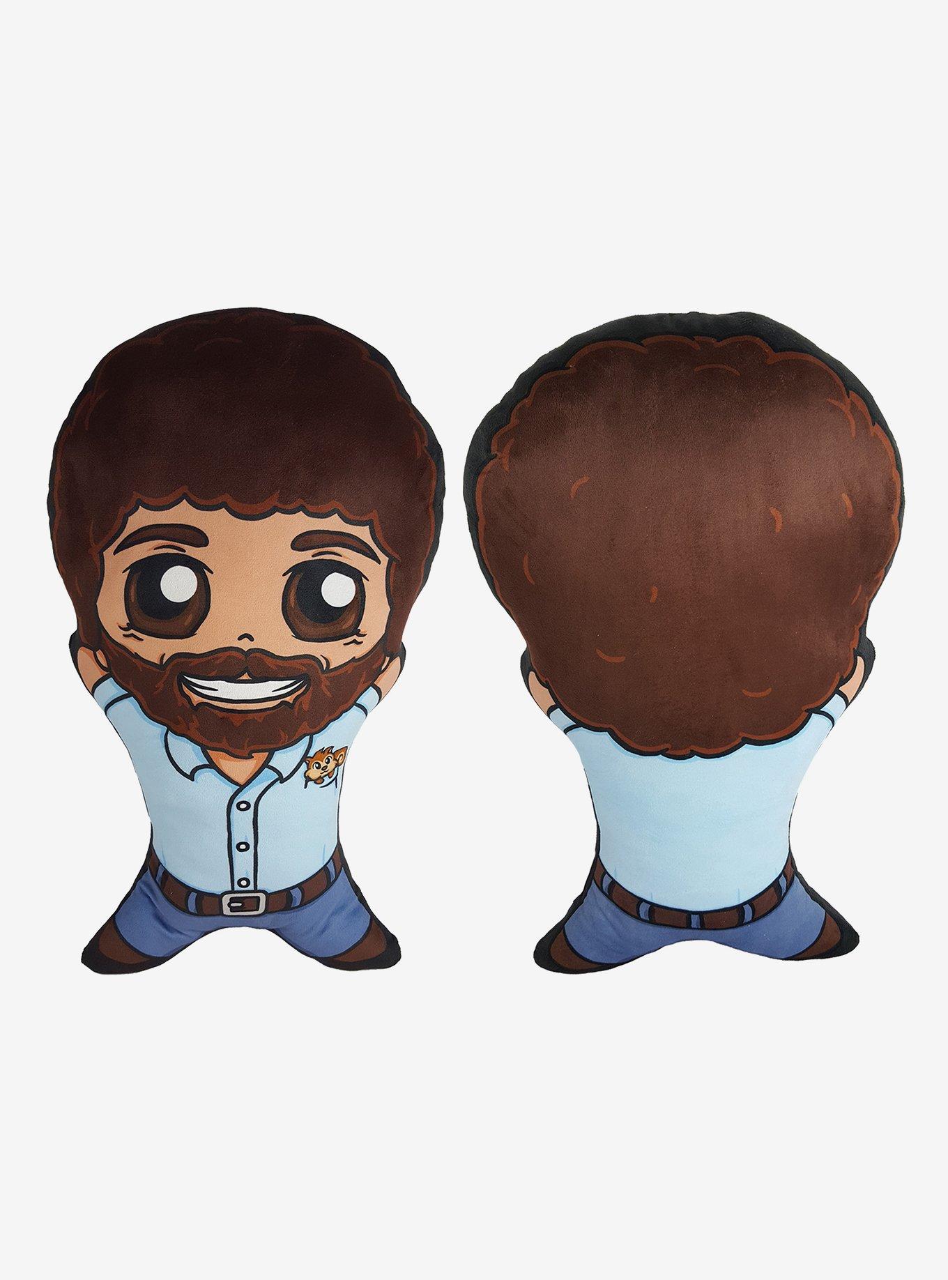 Bob Ross Character Pillow, , hi-res