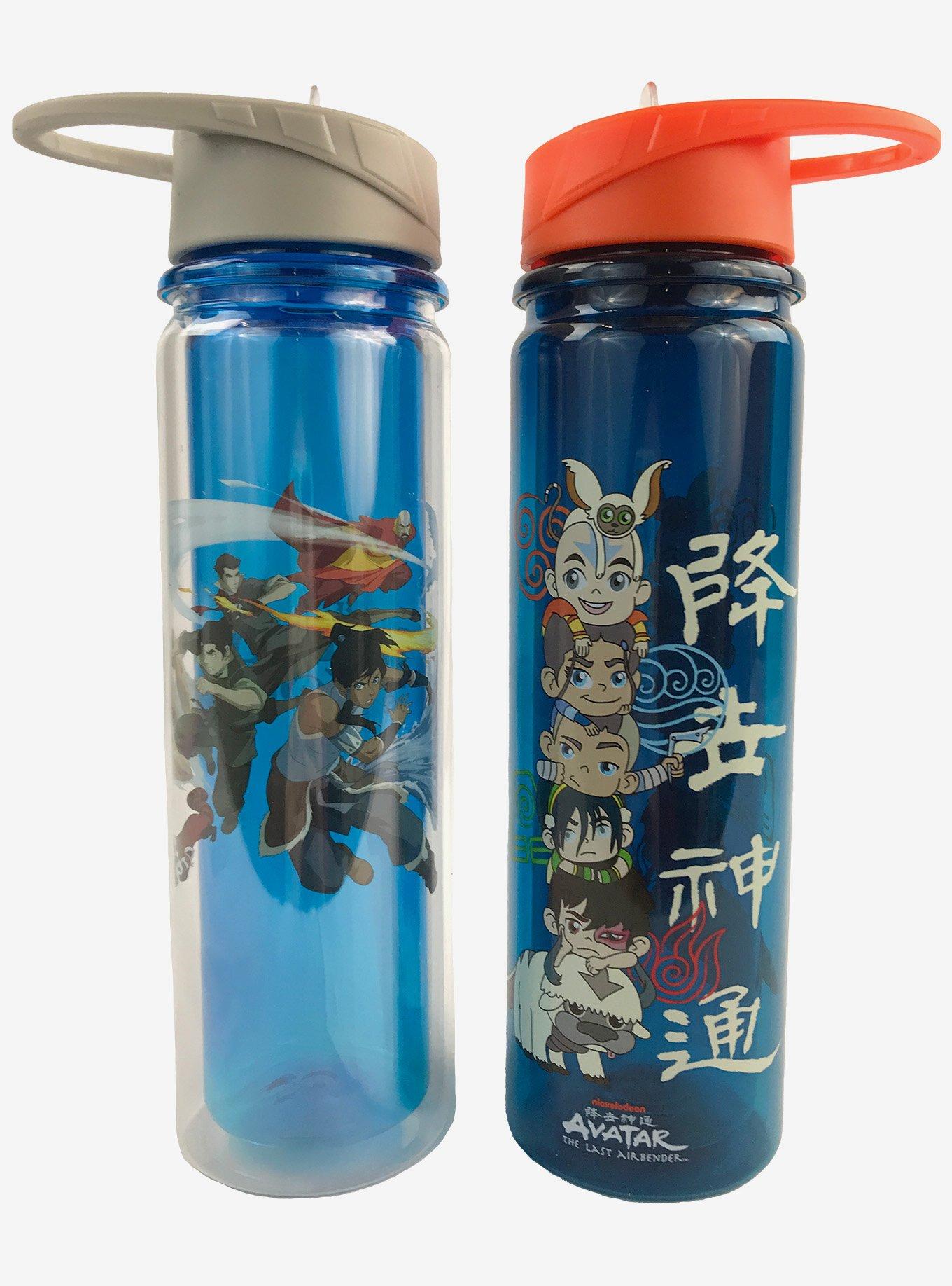 Avatar: The Last Airbender & Legend of Korra Chibi Water Bottle Set, , hi-res