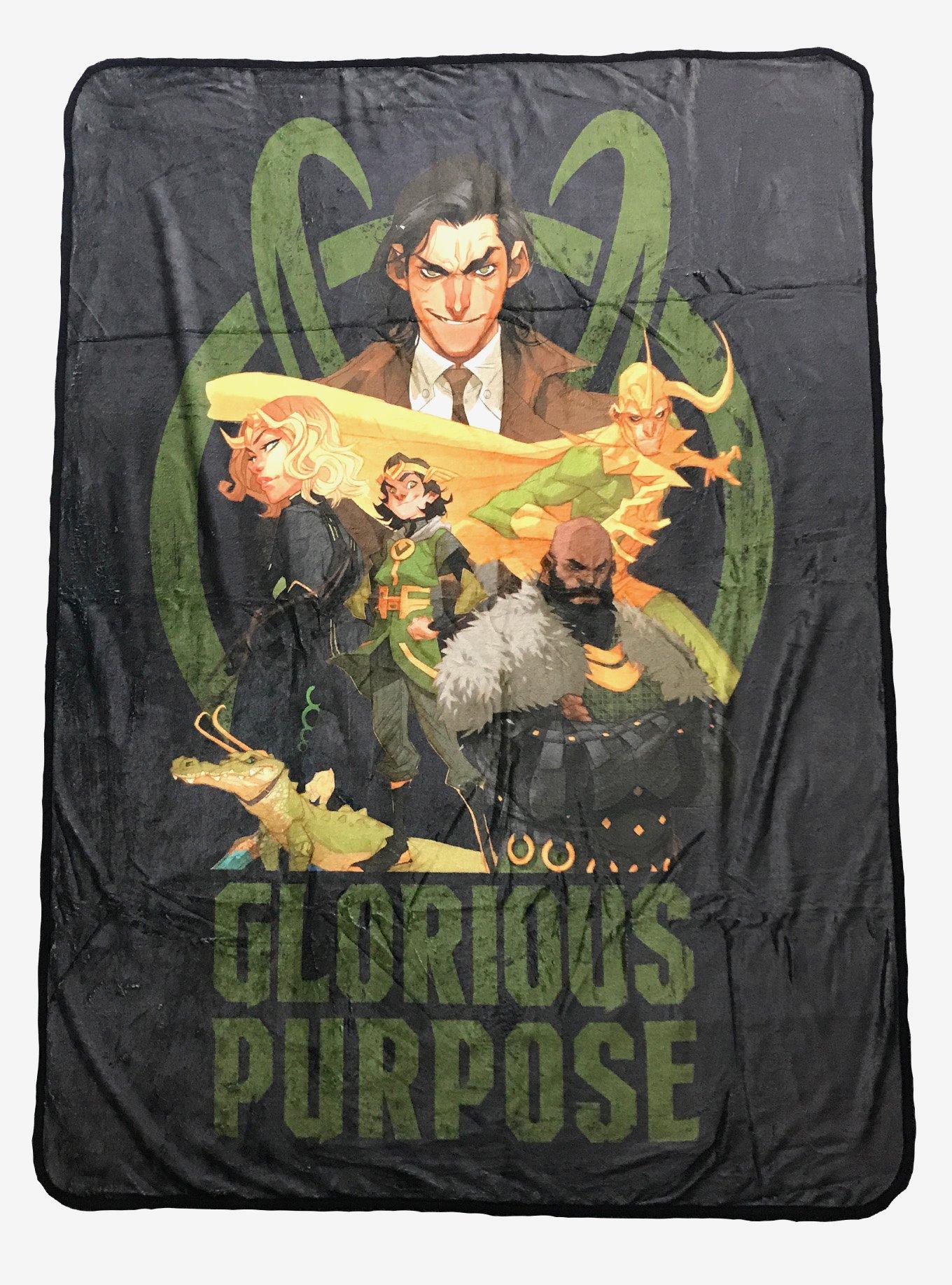 Marvel Loki Funniest Character Fleece Blanket, , hi-res