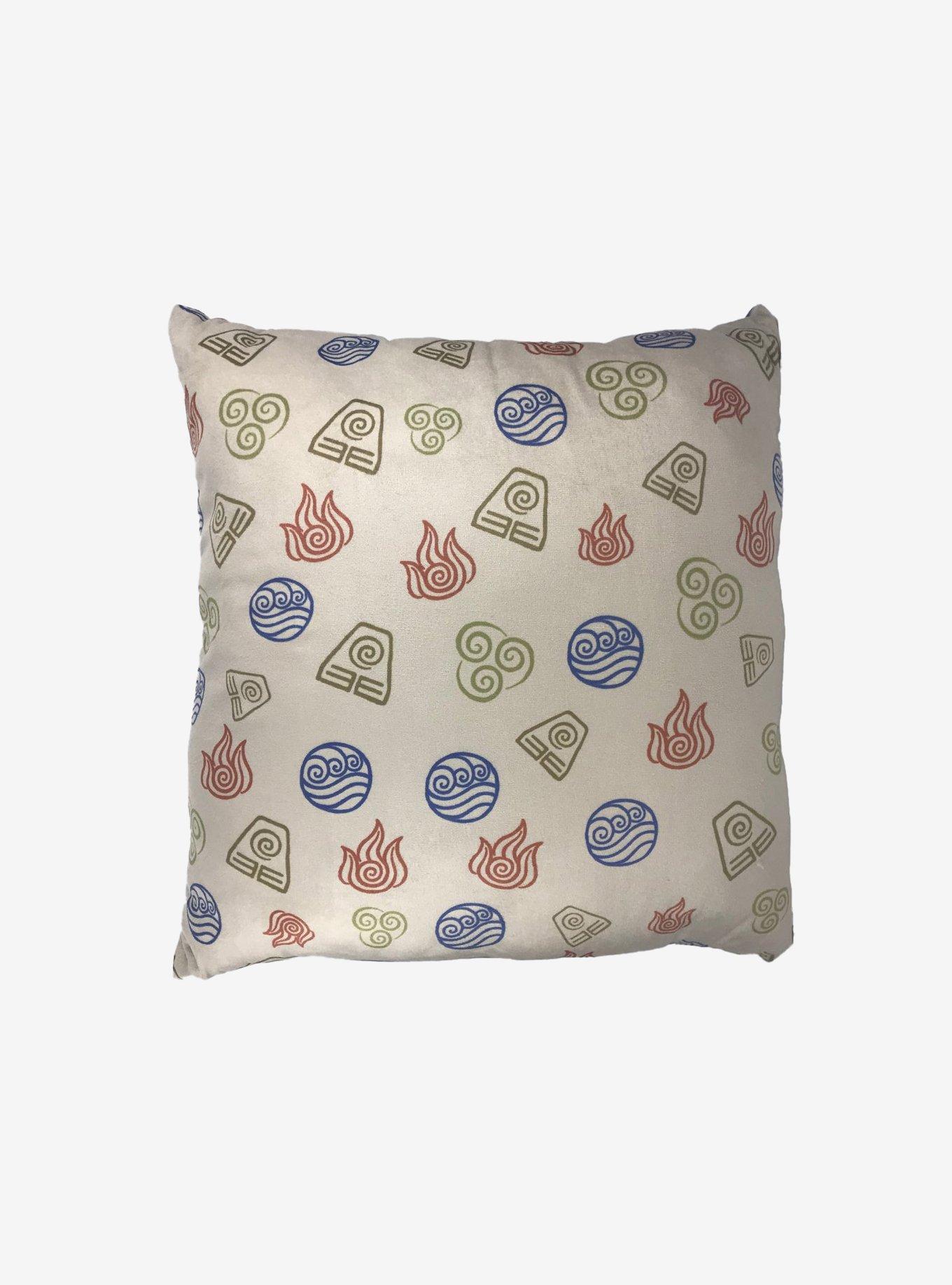 Avatar: The Last Airbender Symbol Square Pillow, , hi-res