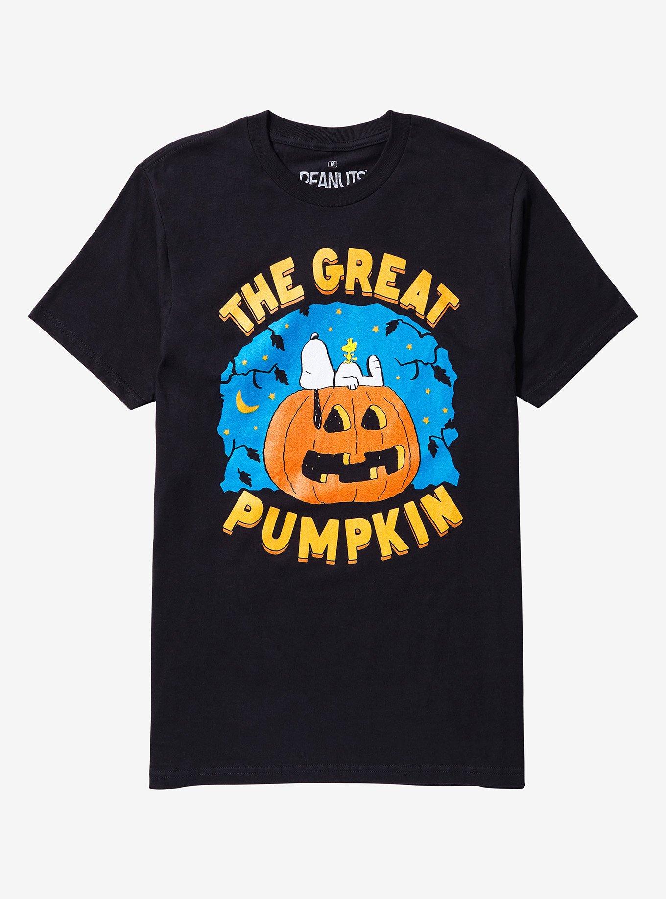 Peanuts Snoopy The Great Pumpkin T-Shirt, BLACK, hi-res