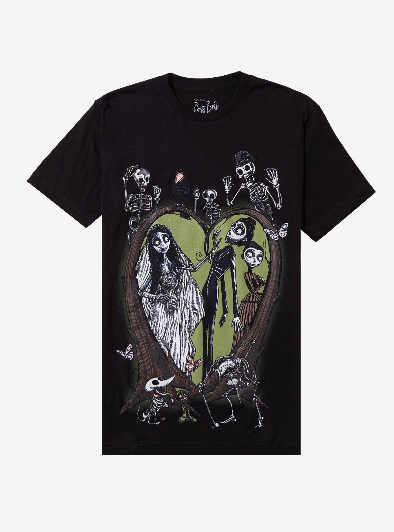 Corpse Bride Tree Heart T-Shirt