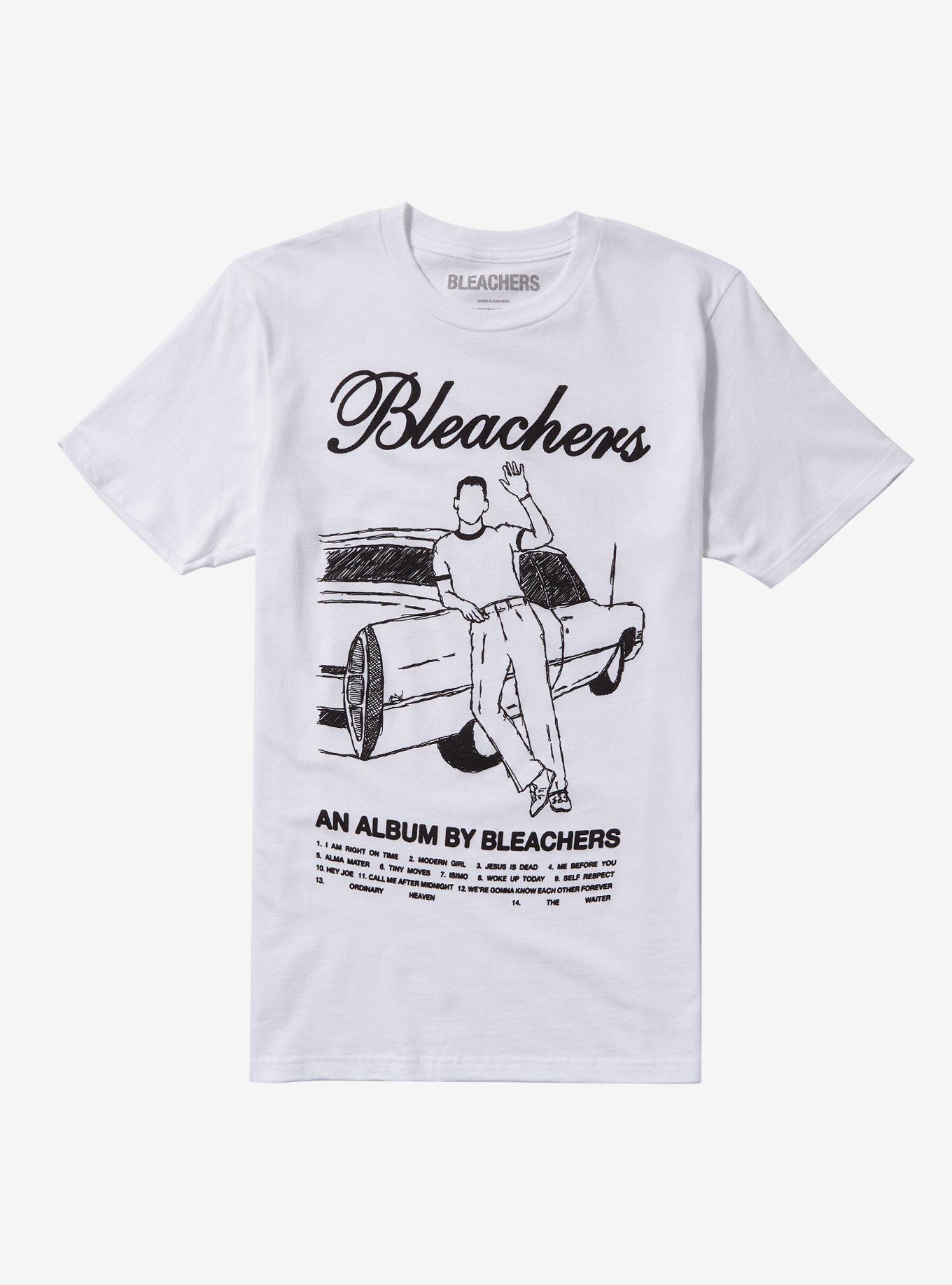 Bleachers Outline Boyfriend Fit Girls T-Shirt, , hi-res