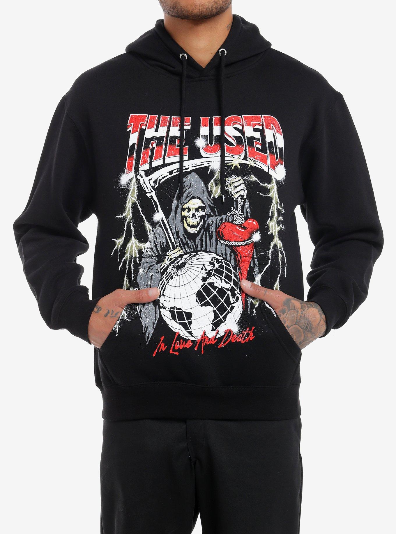 The Used In Love And Death Grim Reaper Hoodie, , hi-res