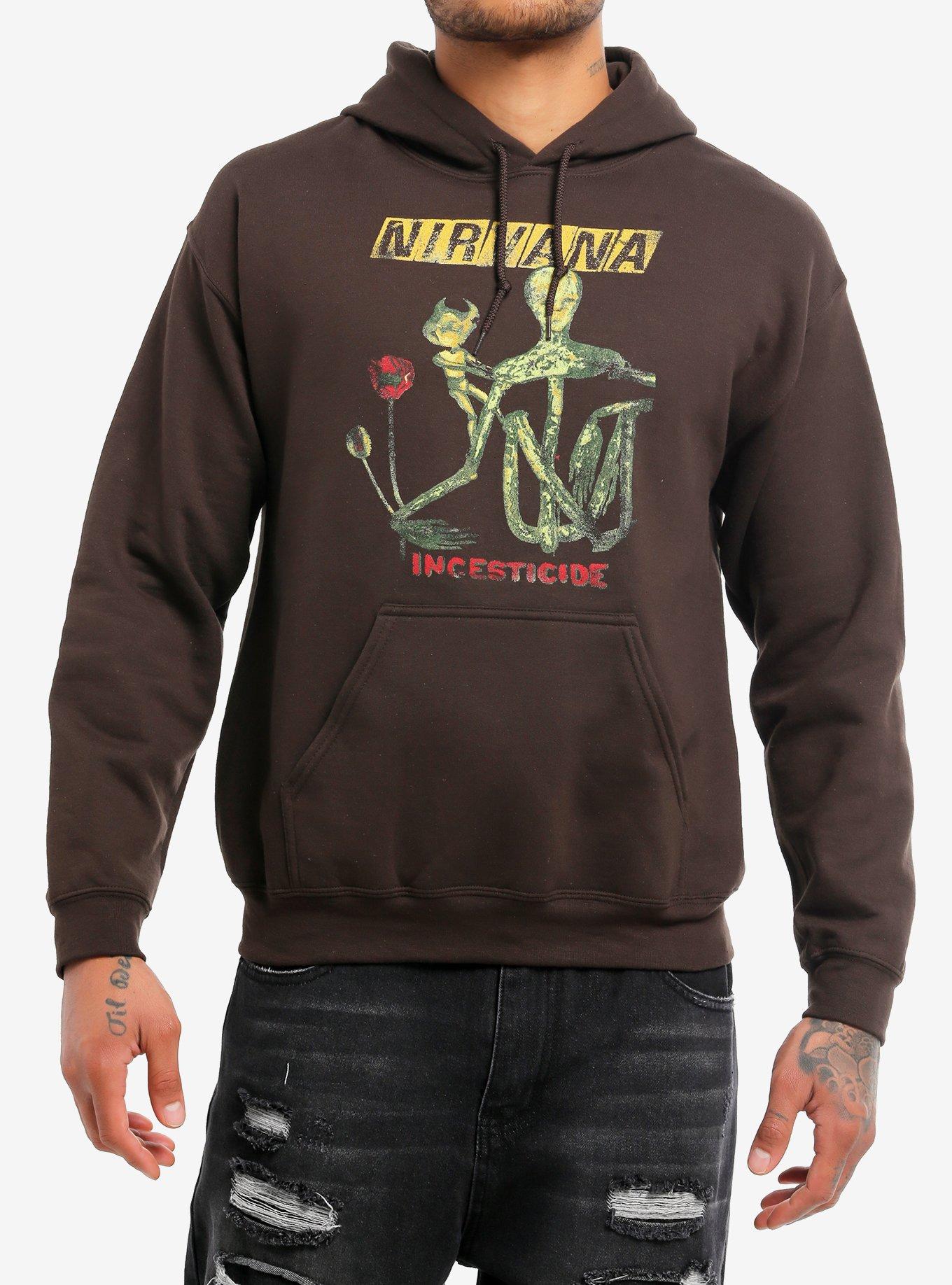 Hot topic nirvana hoodie hotsell