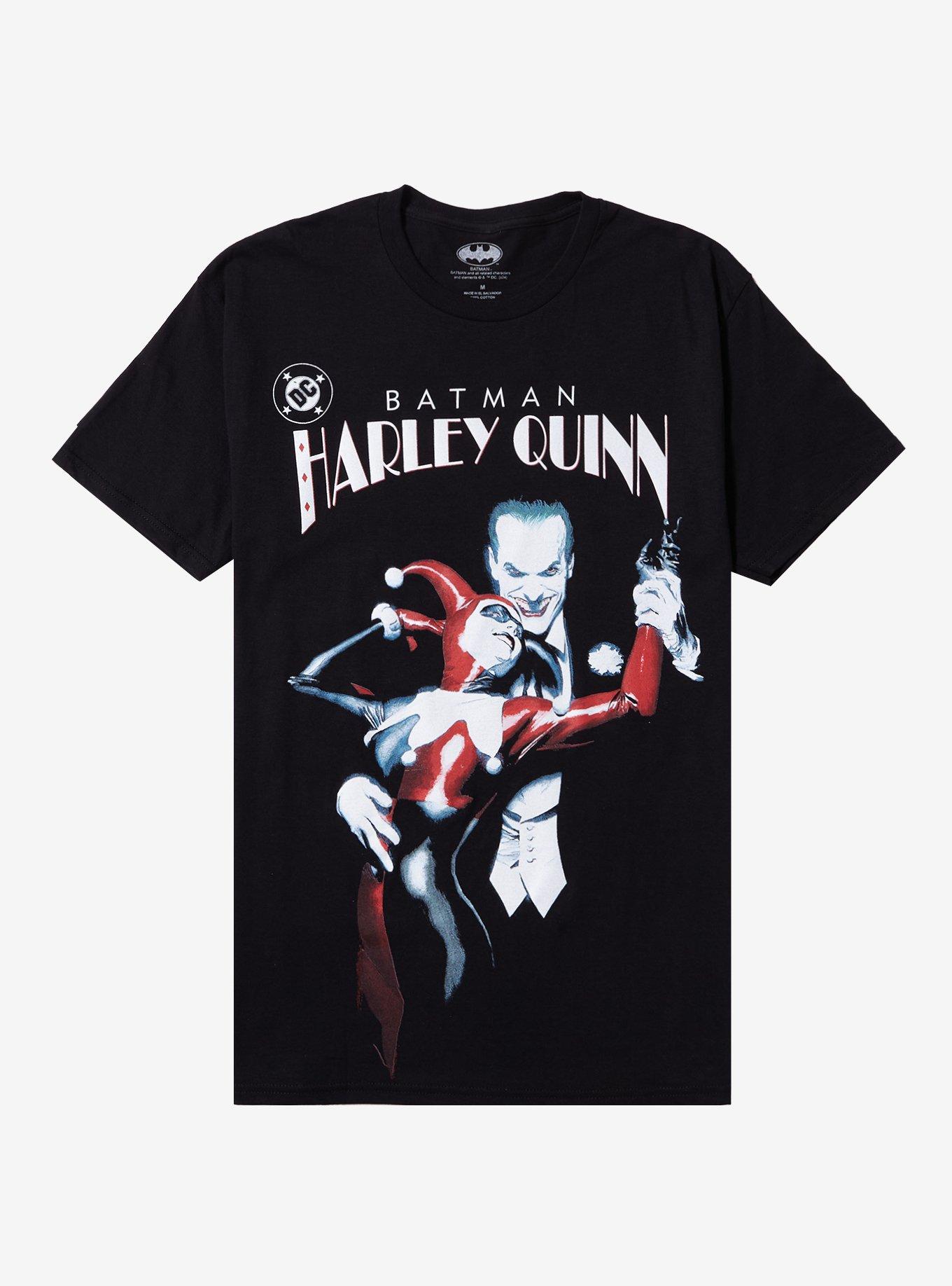 DC Comics Harley Quinn & Joker Alex Ross T-Shirt | Hot Topic