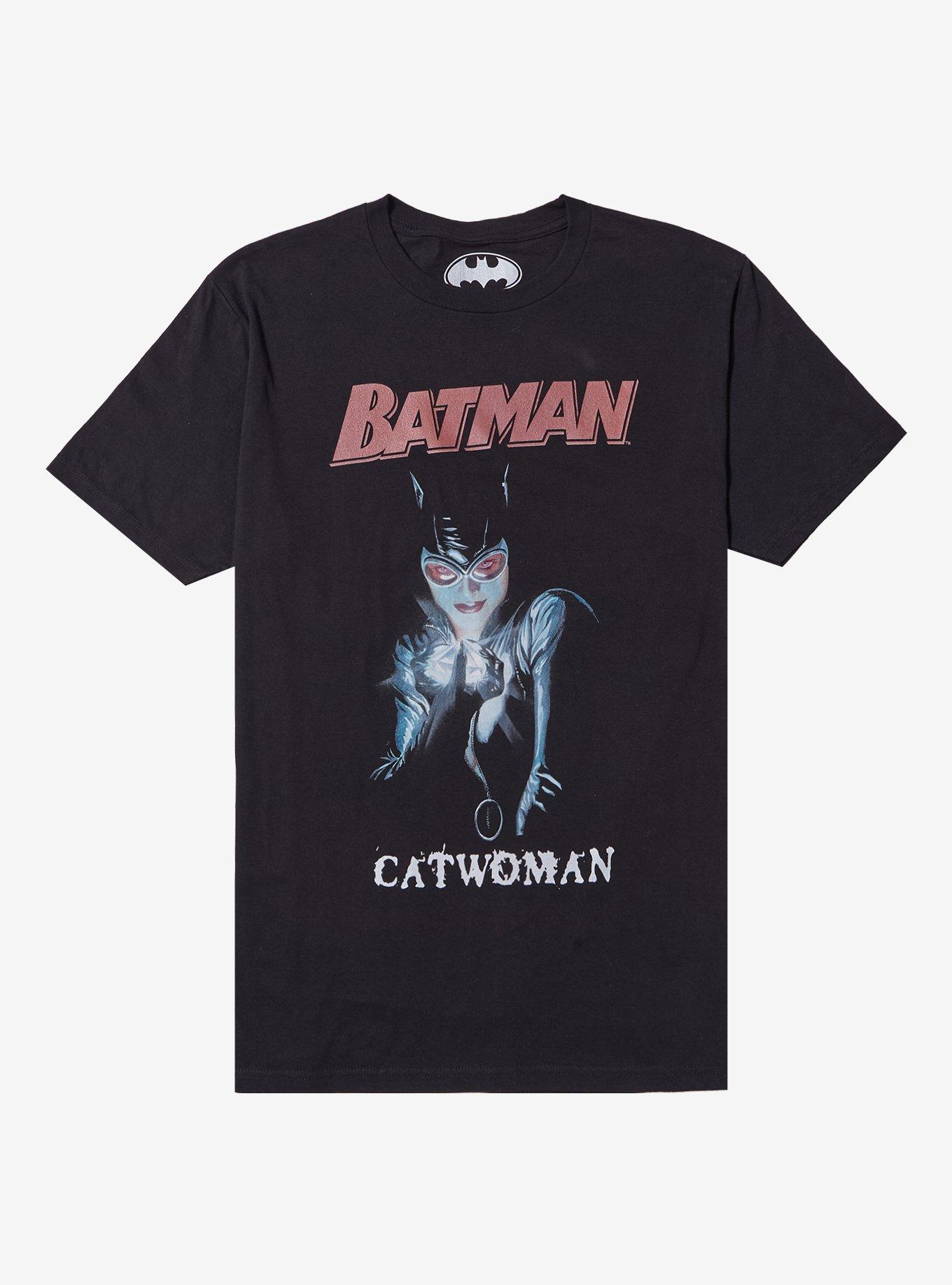 DC Comics Batman Catwoman T-Shirt By Alex Ross