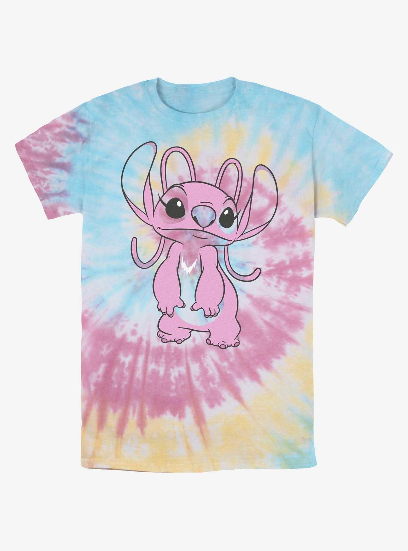 Disney Lilo & Stitch Big Angel Tie-Dye T-Shirt, BLUPNKLY, hi-res