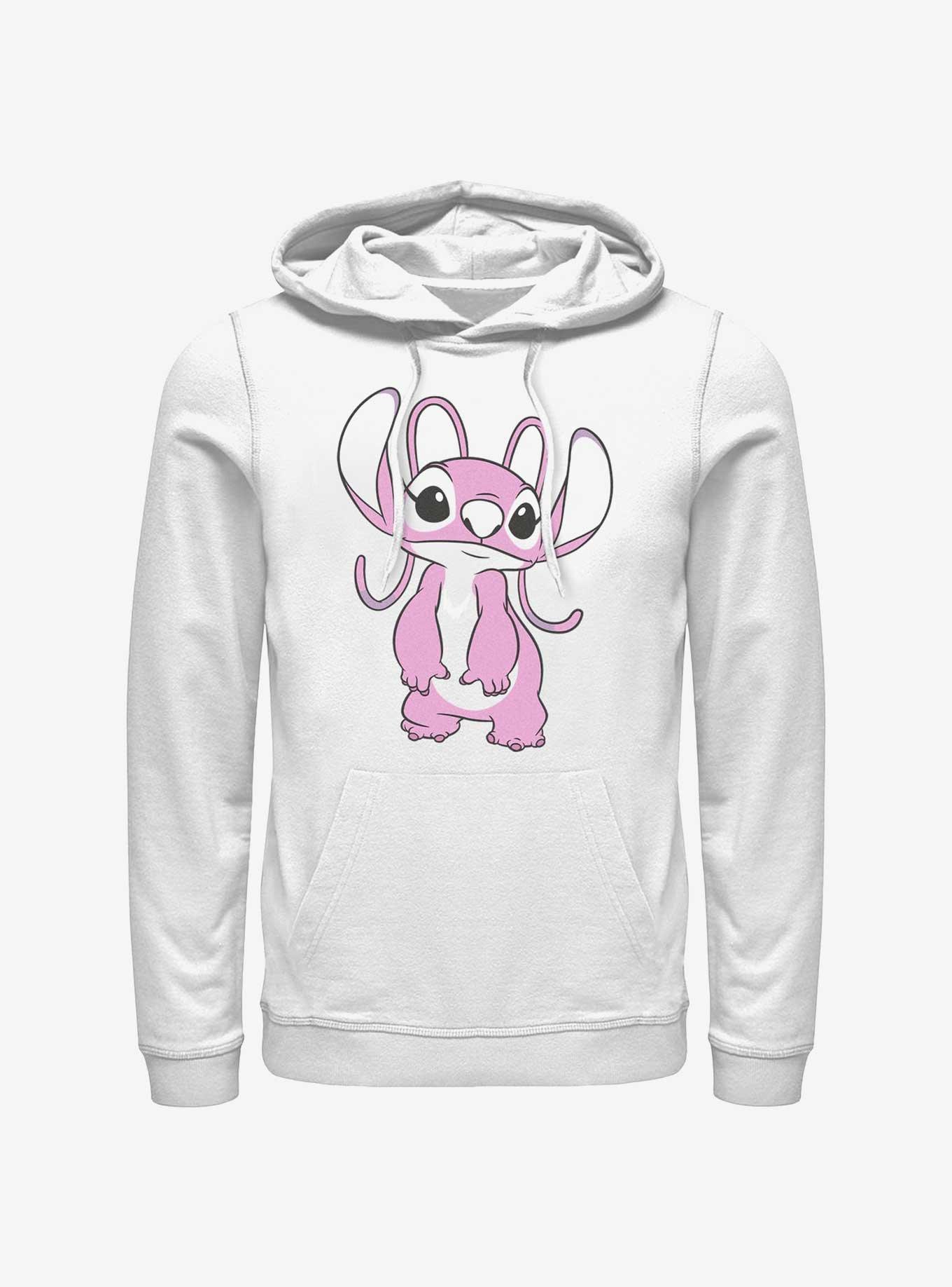 Disney Lilo & Stitch Big Angel Hoodie, WHITE, hi-res