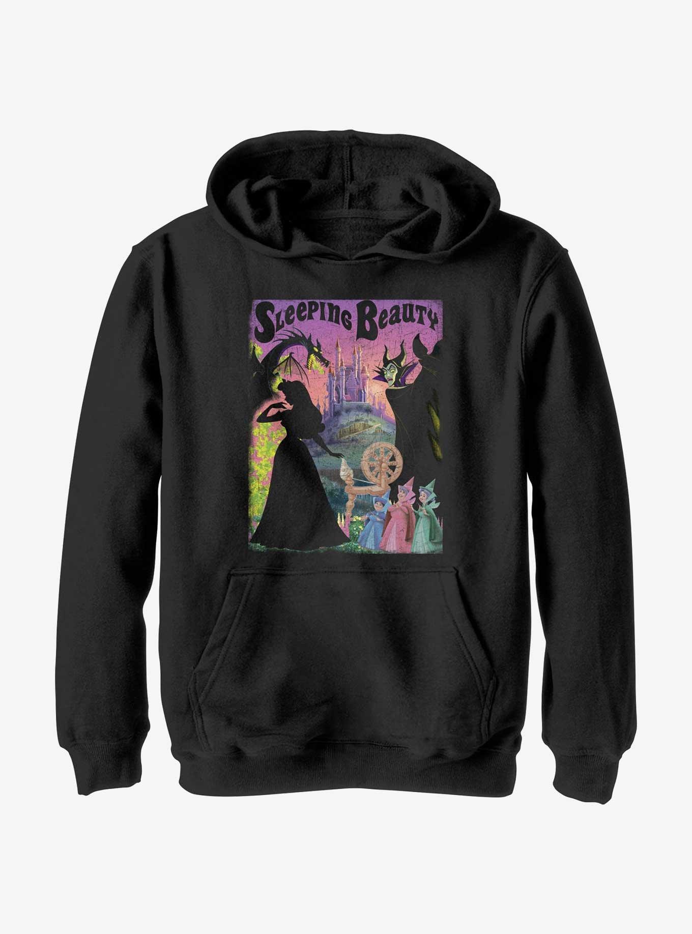 Disney Sleeping Beauty Poster Youth Hoodie