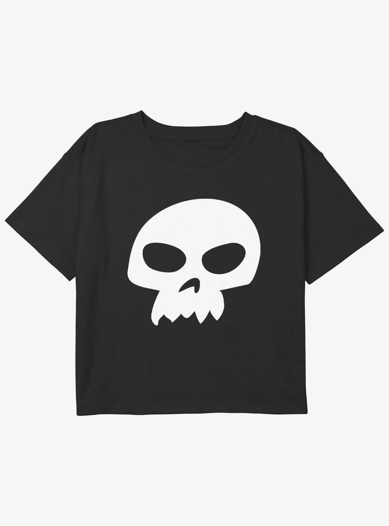 Disney Pixar Toy Story Be Sid Skull Youth Girls Boxy Crop T-Shirt, , hi-res