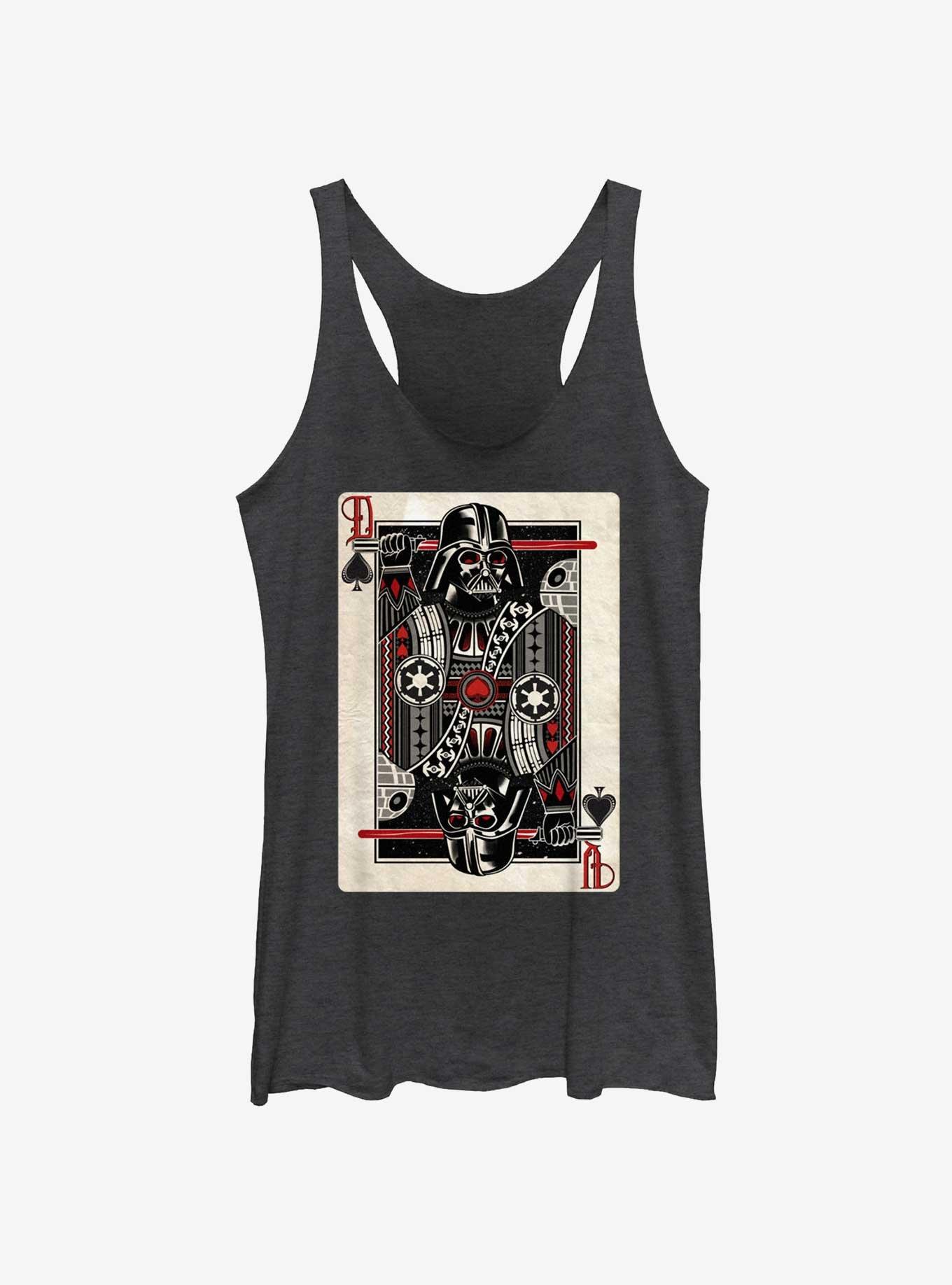 Star Wars Darth-Spader Womens Tank Top, BLK HTR, hi-res