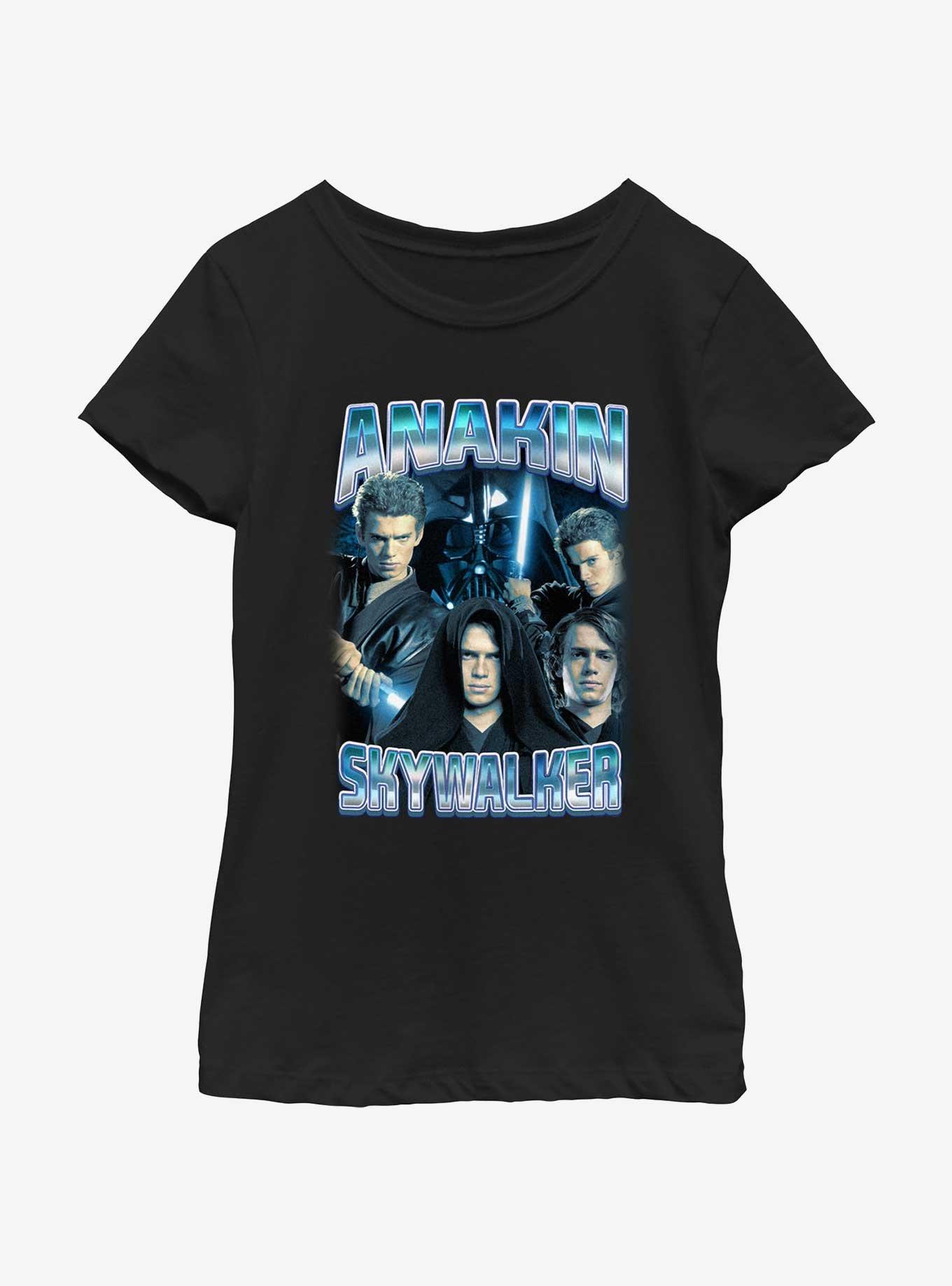 Star Wars The Many Sides Of Anakin Skywalker Youth Girls T-Shirt, , hi-res