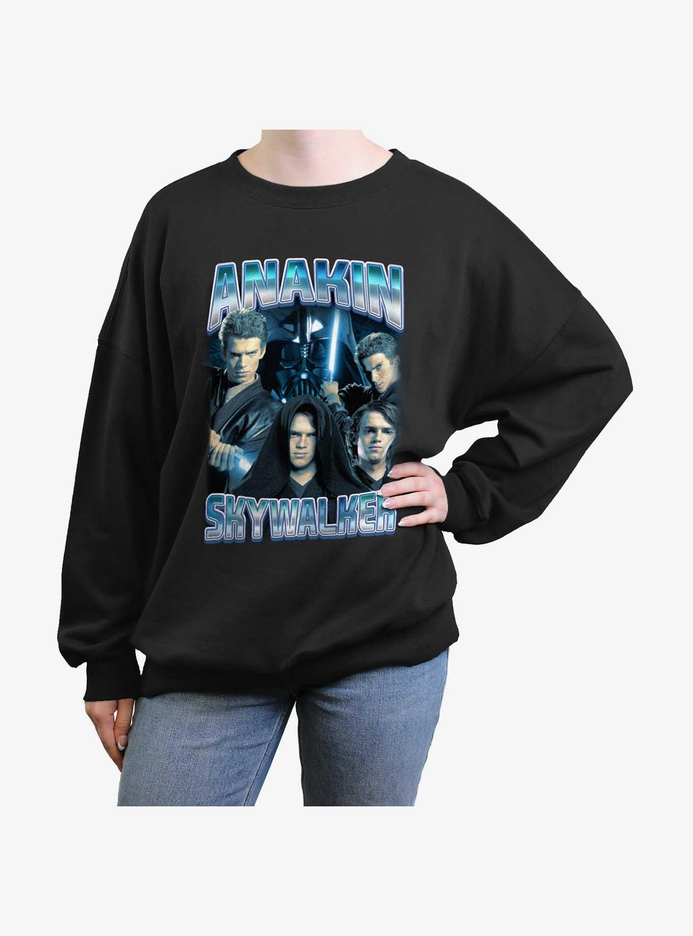 Star Wars The Many Sides Of Anakin Skywalker Womens Oversized Sweatshirt, , hi-res