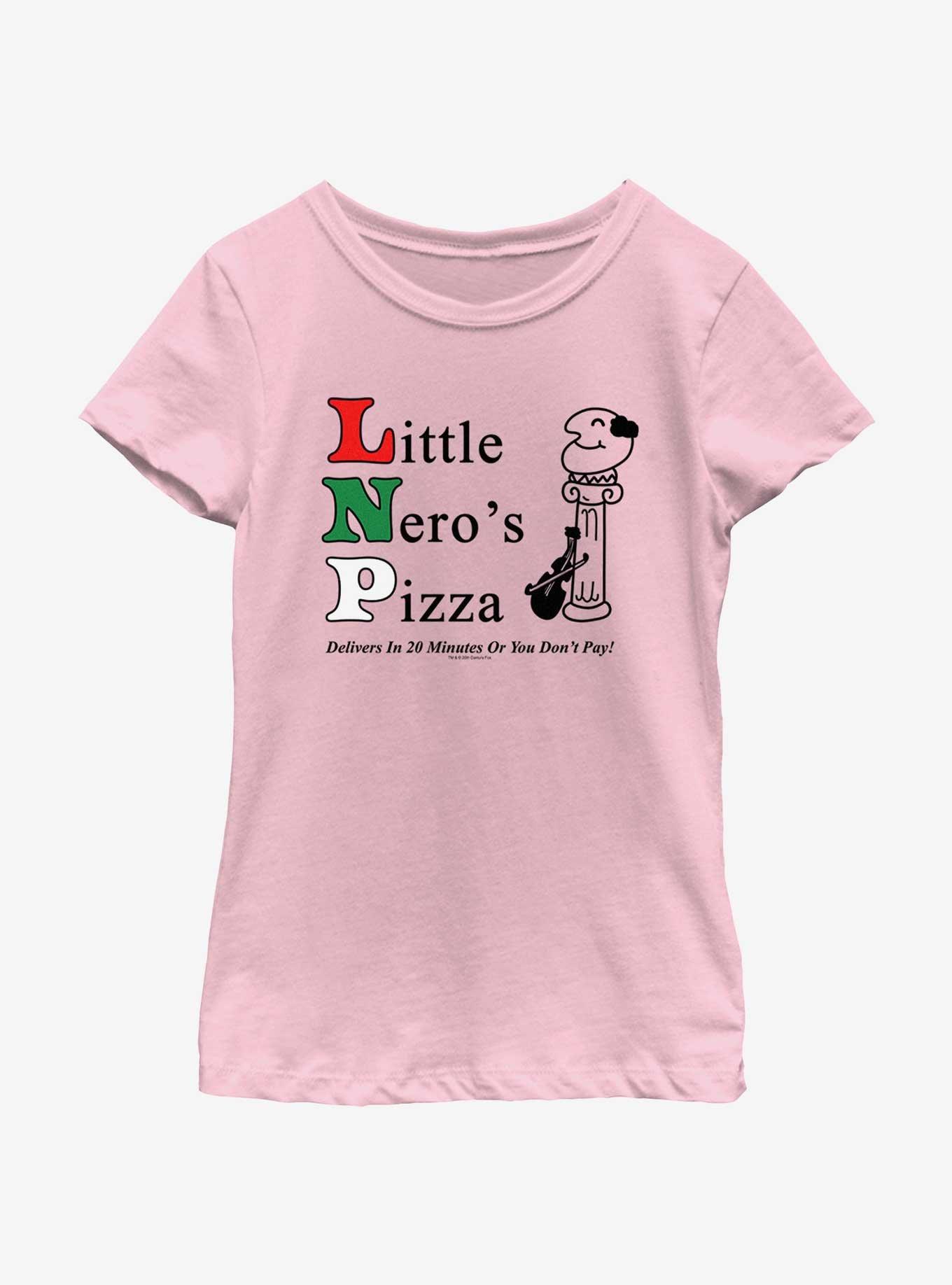 Home Alone Little Nero's Pizza Youth Girls T-Shirt, , hi-res