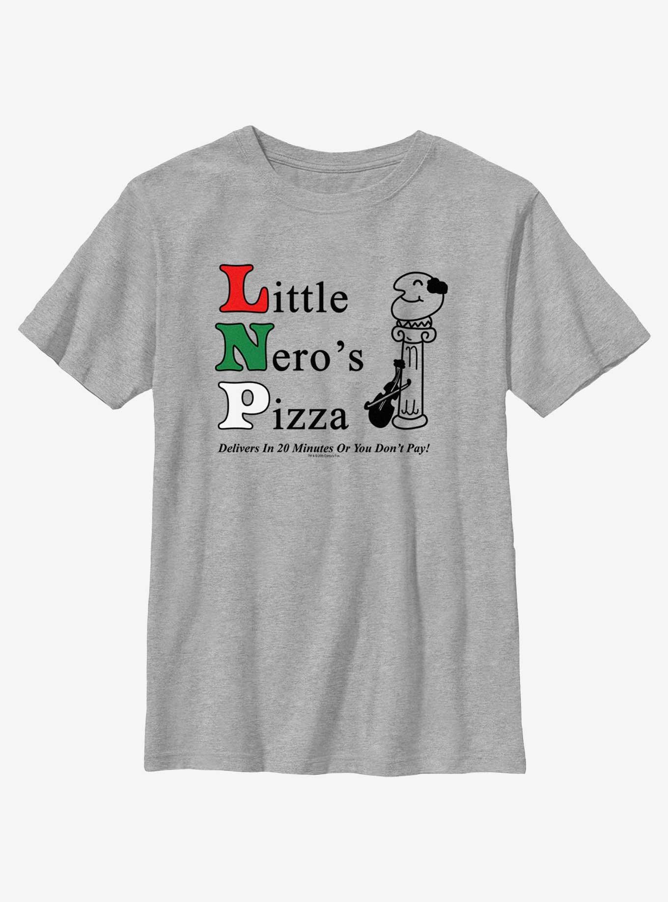 Home Alone Little Nero's Pizza Youth T-Shirt, ATH HTR, hi-res