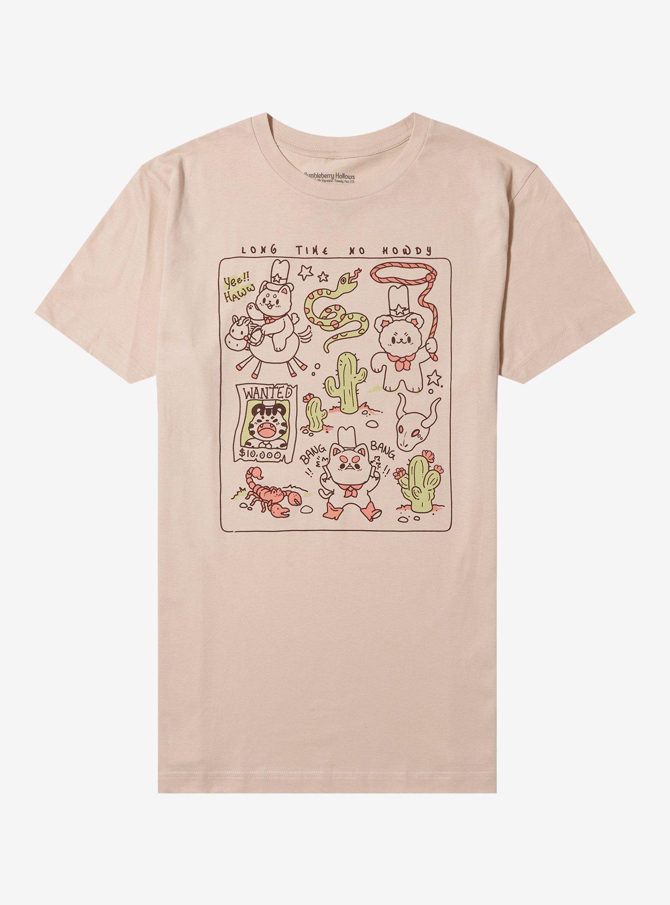 Howdy Collage T-Shirt By Faith Varvara, , hi-res