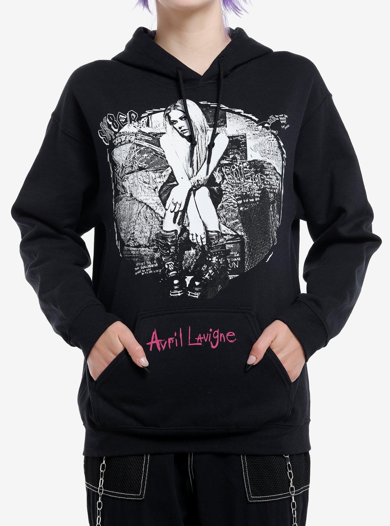 Avril Lavigne Greatest Hits Tour Girls Hoodie