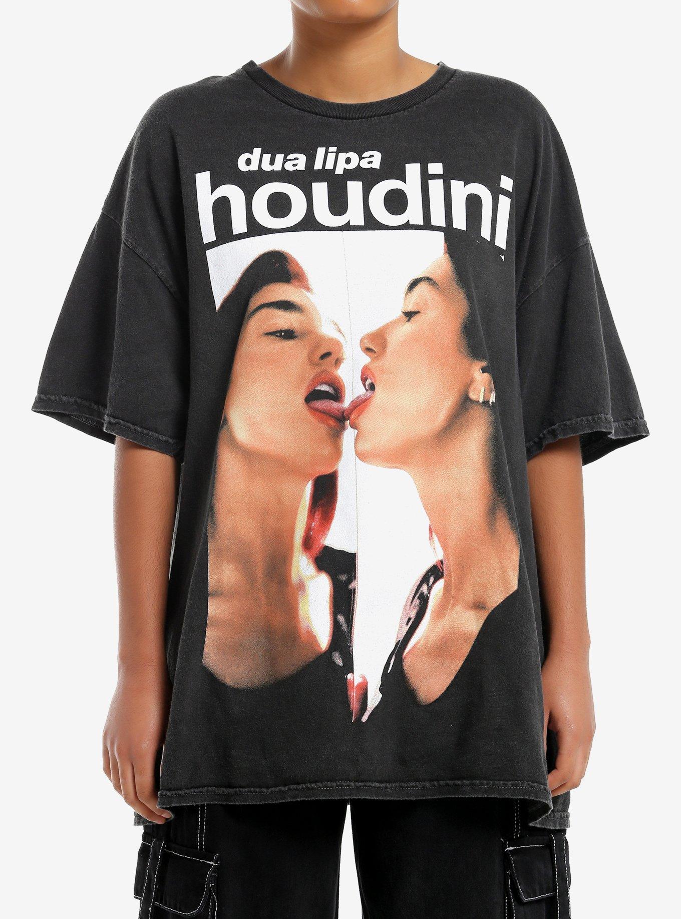 Dua Lipa Houdini Mirror Girls Oversized T-Shirt