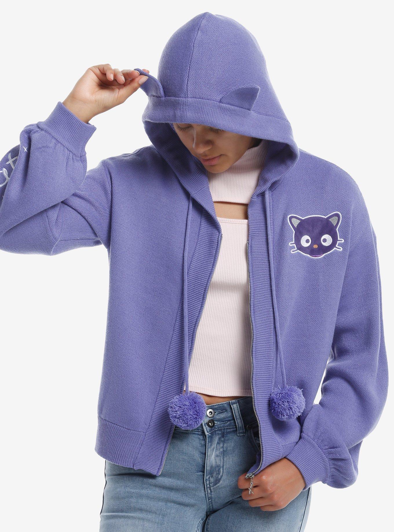 Chococat Stars Skimmer Girls Hoodie, , hi-res