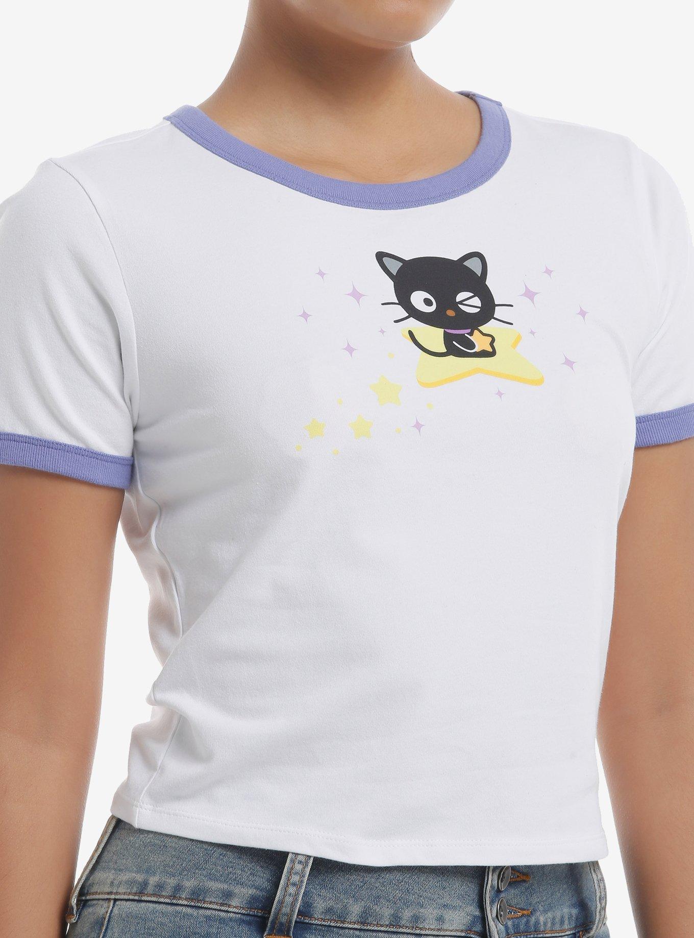 Chococat Stars Girls Ringer Baby T-Shirt, , hi-res