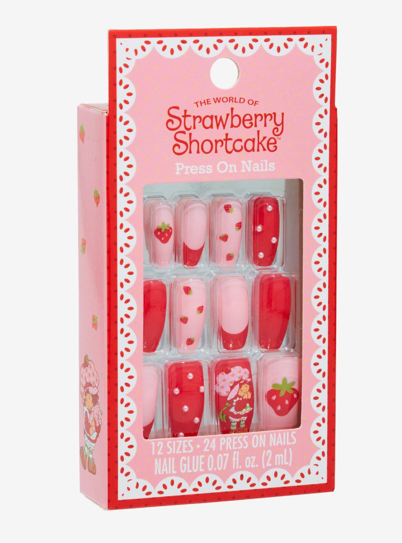 Strawberry Shortcake Strawberry Press On Nails, , hi-res