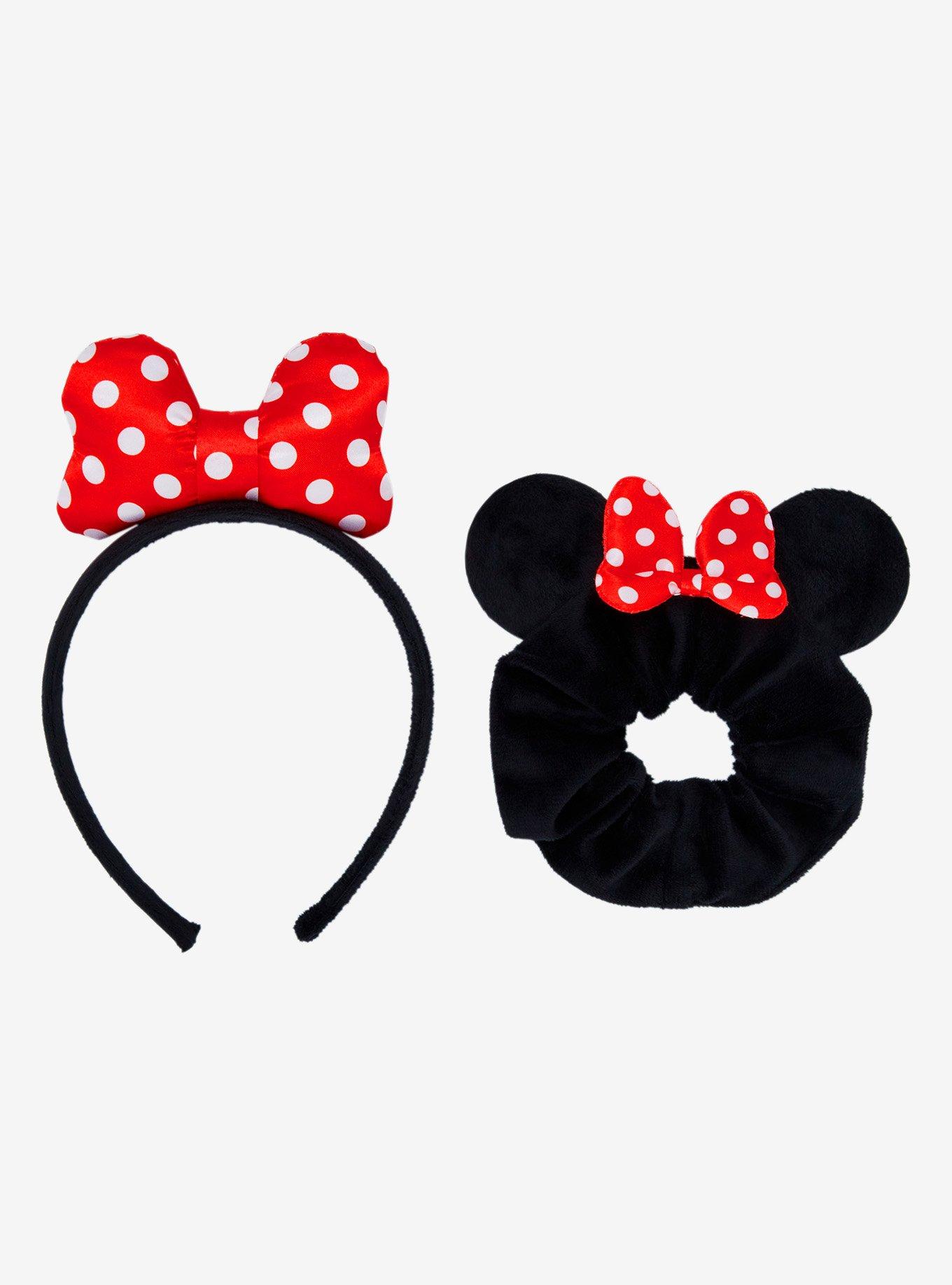 Disney Minnie Mouse Bow Headband and Scrunchie Set, , hi-res