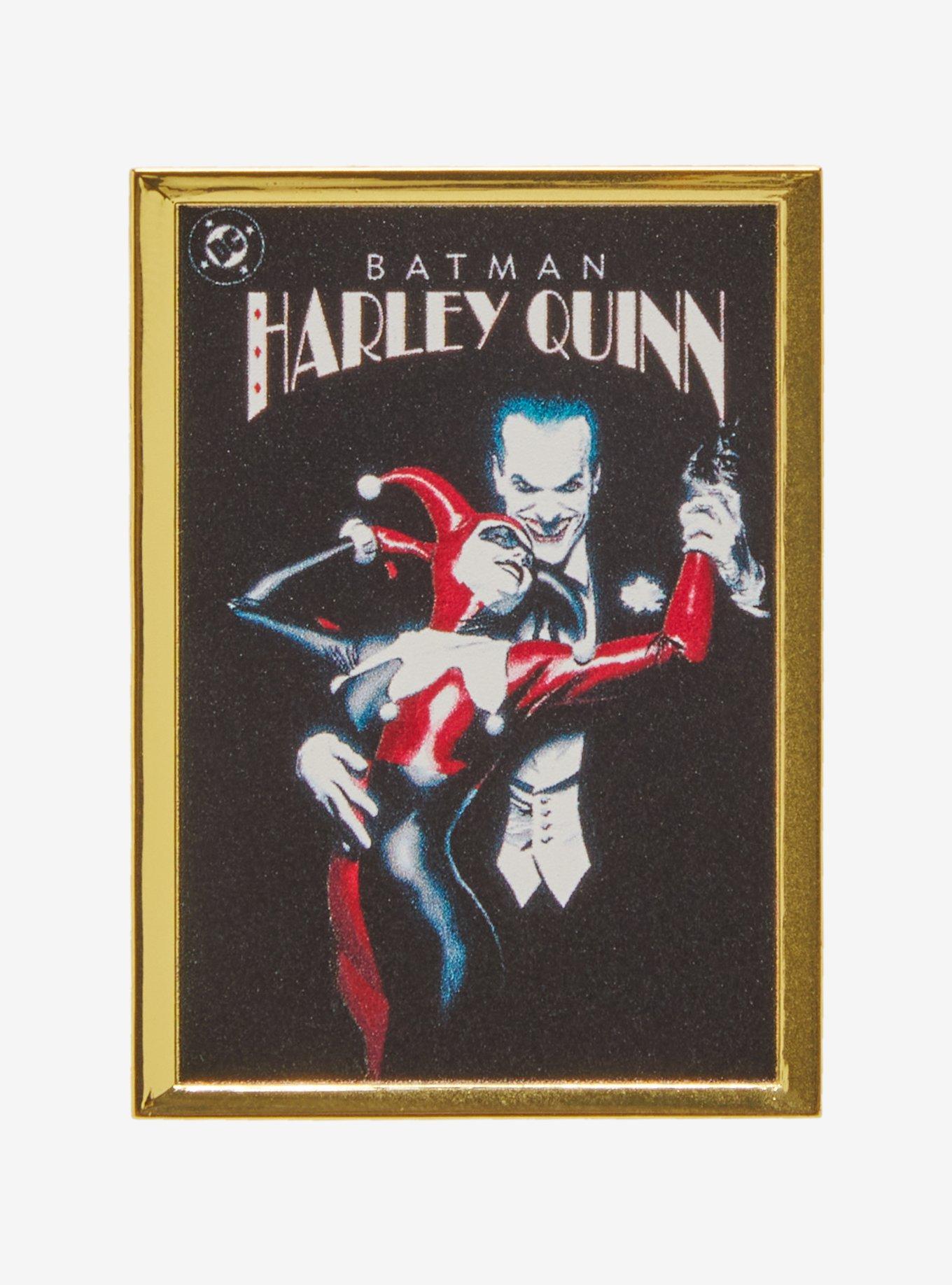 DC Comics Batman The Joker & Harley Quinn Poster Enamel Pin — BoxLunch Exclusive, , hi-res