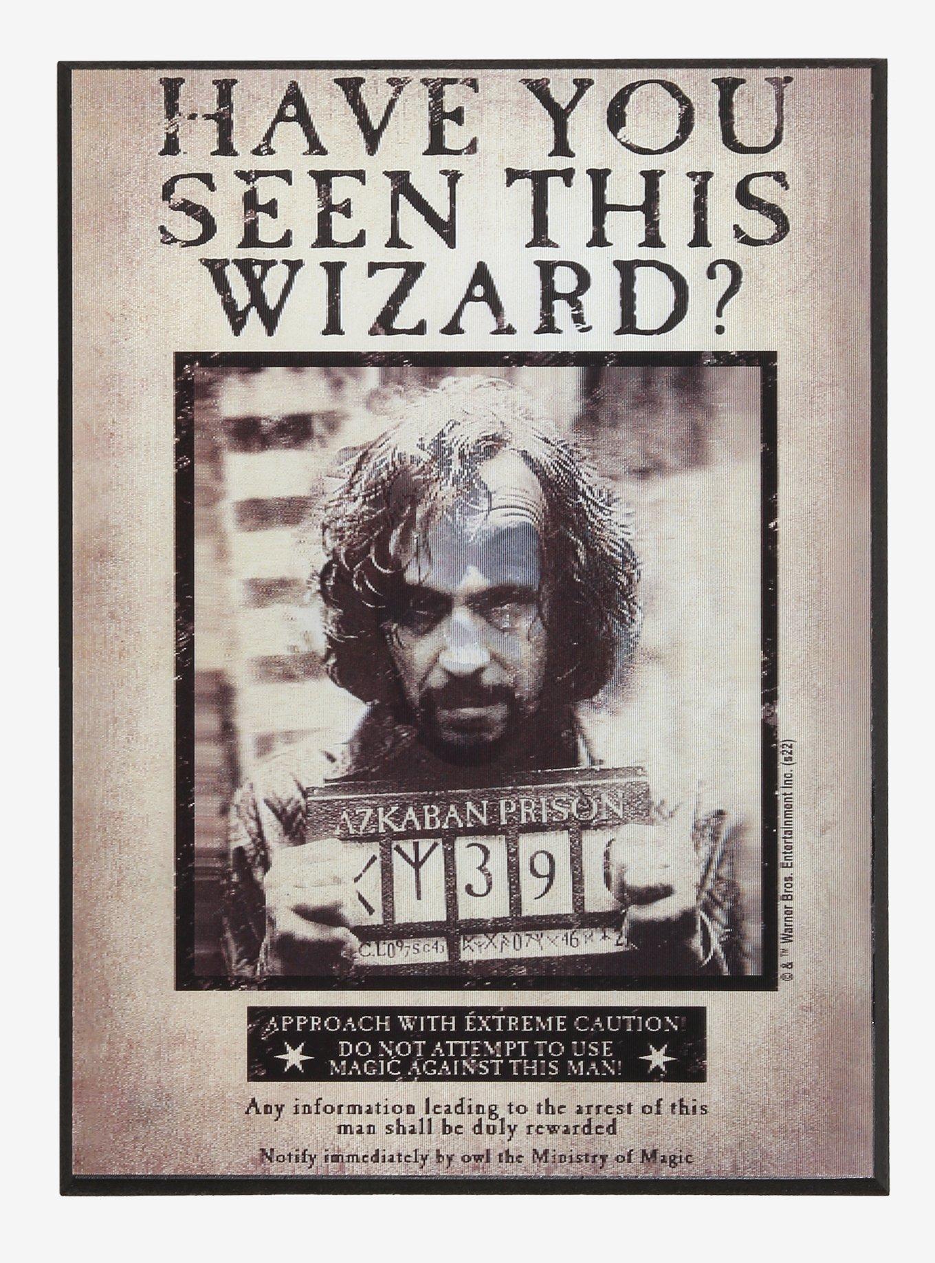 Harry Potter Sirius Black Azkaban Lenticular Wall Art, , hi-res