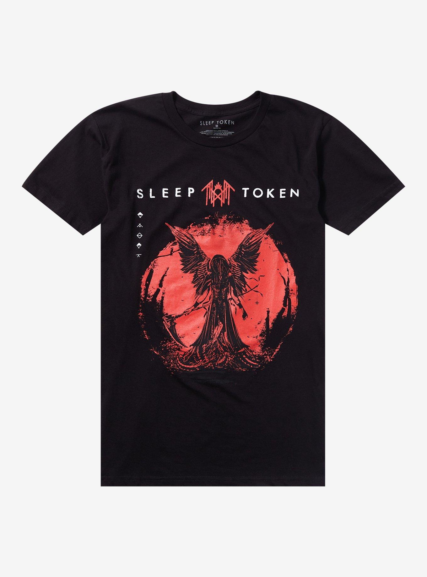 Sleep Token Winged Grim Reaper T-Shirt, , hi-res