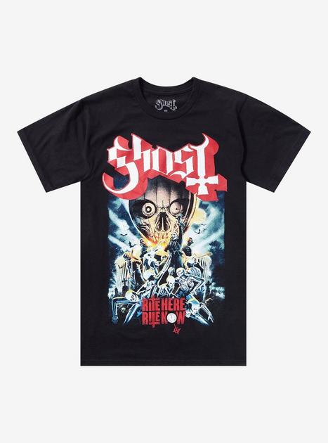 Ghost Rite Here Rite Now Skeleton Dance T-Shirt | Hot Topic