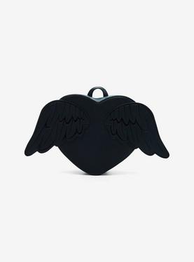 Black Angel Wing Heart Backpack | Hot Topic Black Angel Wing Heart Backpack | Hot Topic