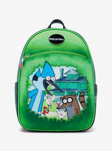 Regular Show Mordecai & Rigby Mini Backpack | Hot Topic display picture 1