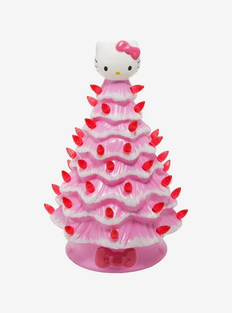 Hello Kitty Pink Light-Up Ceramic Tree | Hot Topic