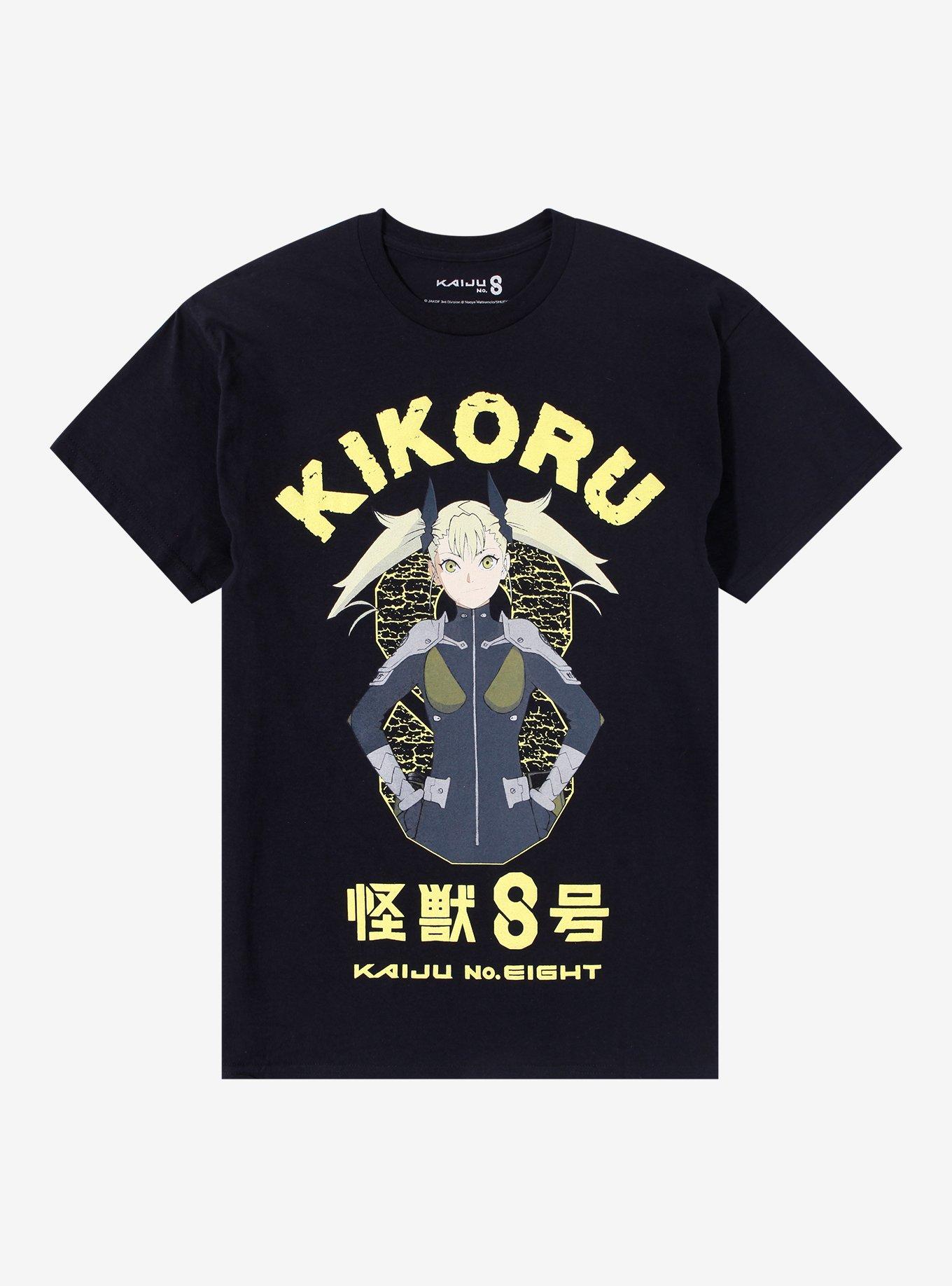 Kaiju No. 8 Kikoru Shinomiya T-Shirt, BLACK, hi-res
