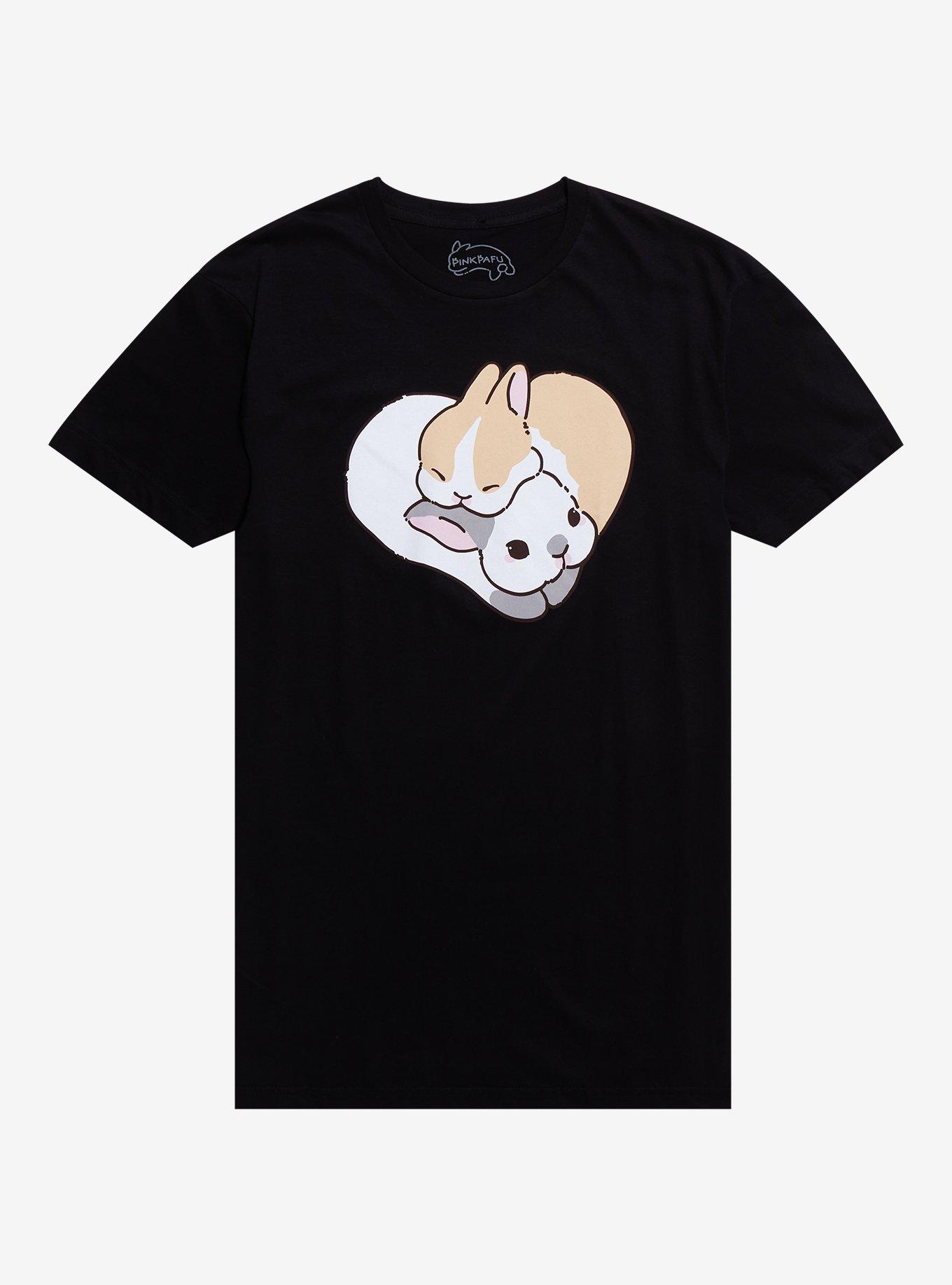 Bunny Heart T-Shirt By Pink Pafu