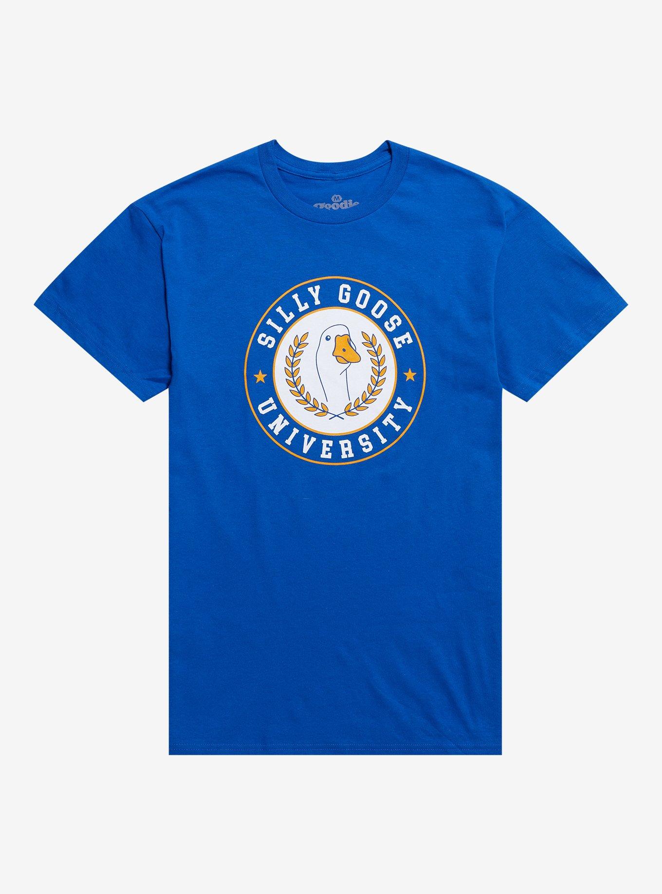 Silly Goose University T-Shirt By Goodie Two Sleeves, , hi-res