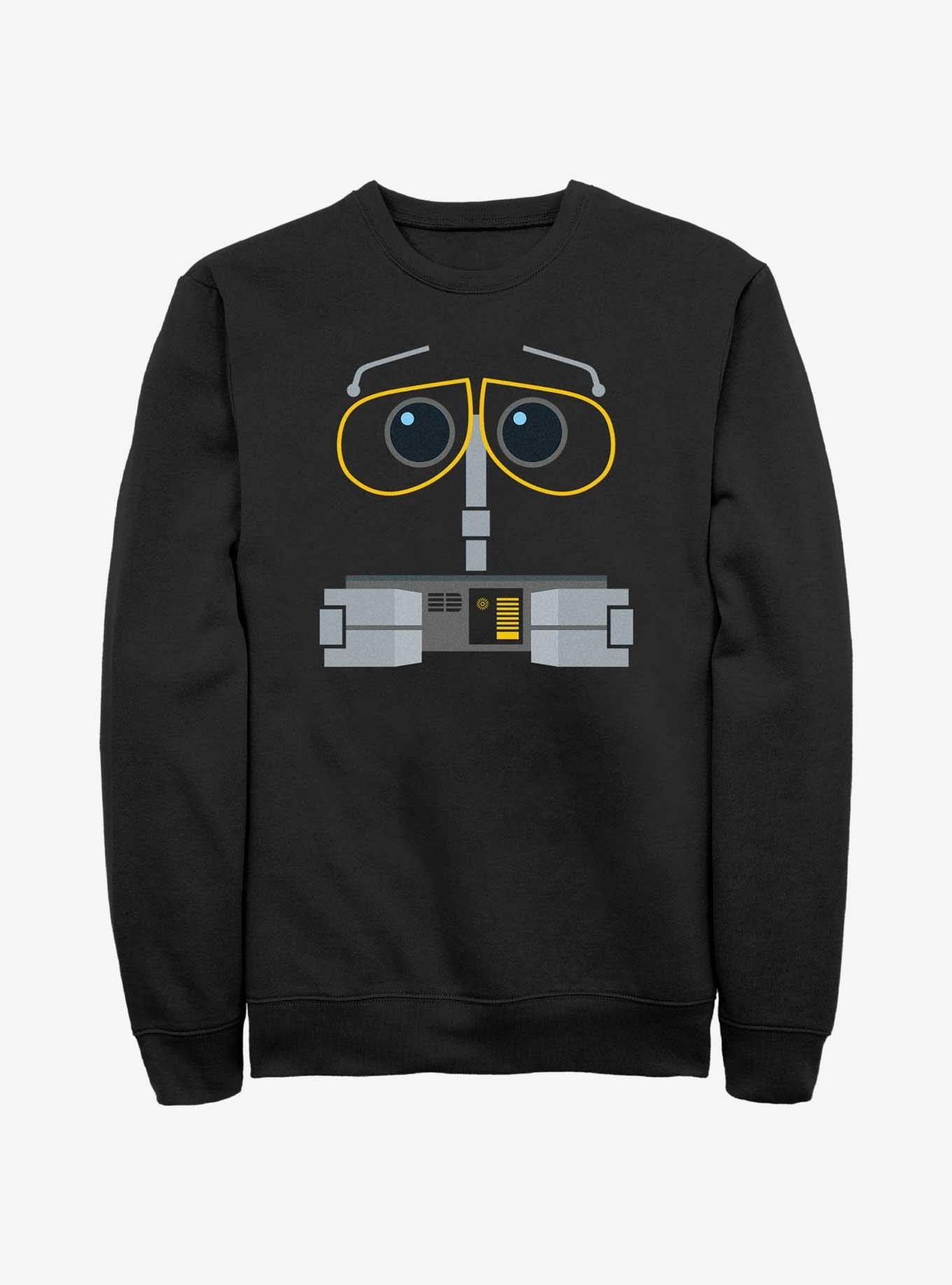 Disney Pixar WALL-E Robot Face Sweatshirt, , hi-res