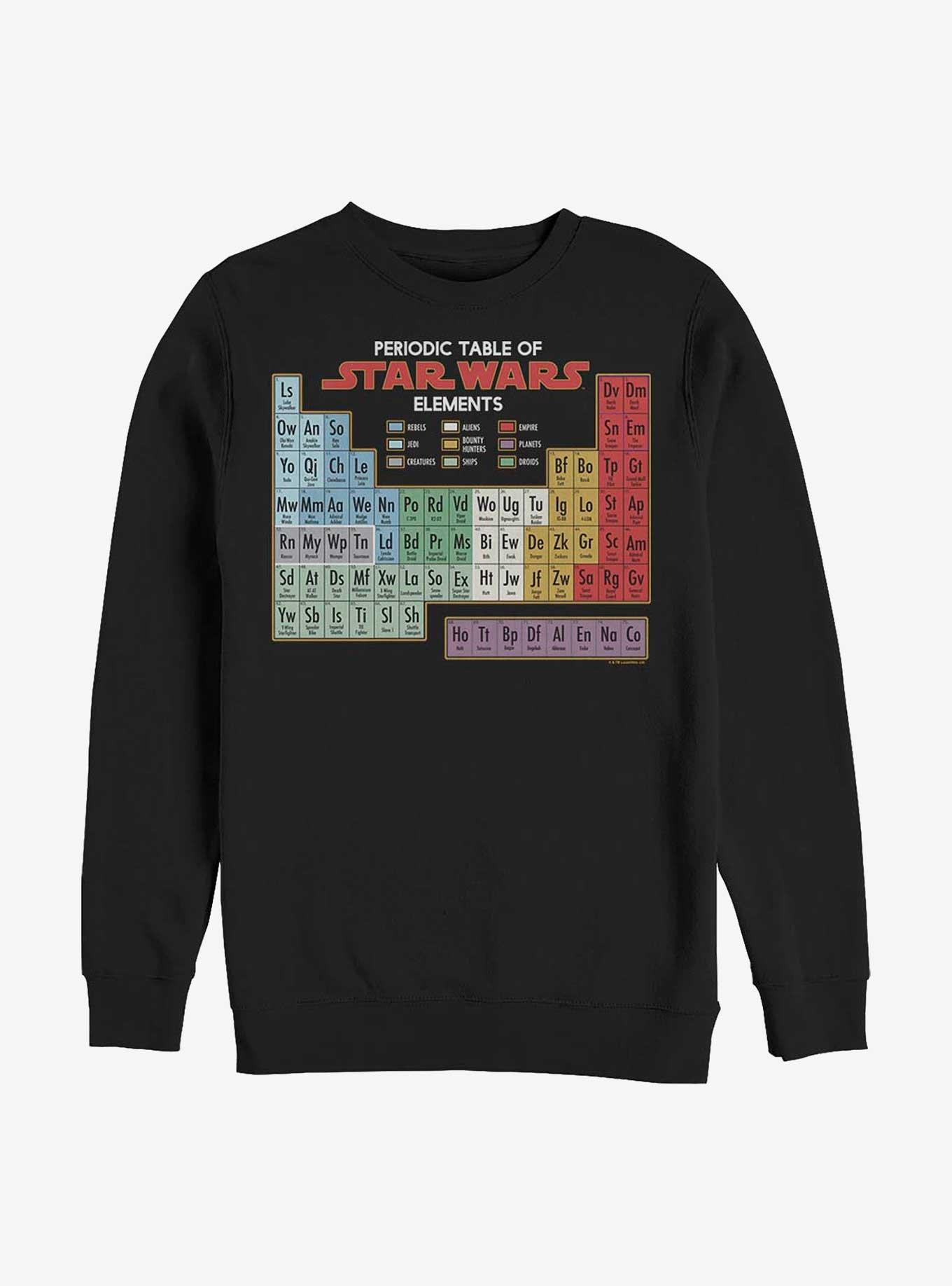 Star Wars Periodically Sweatshirt, BLACK, hi-res