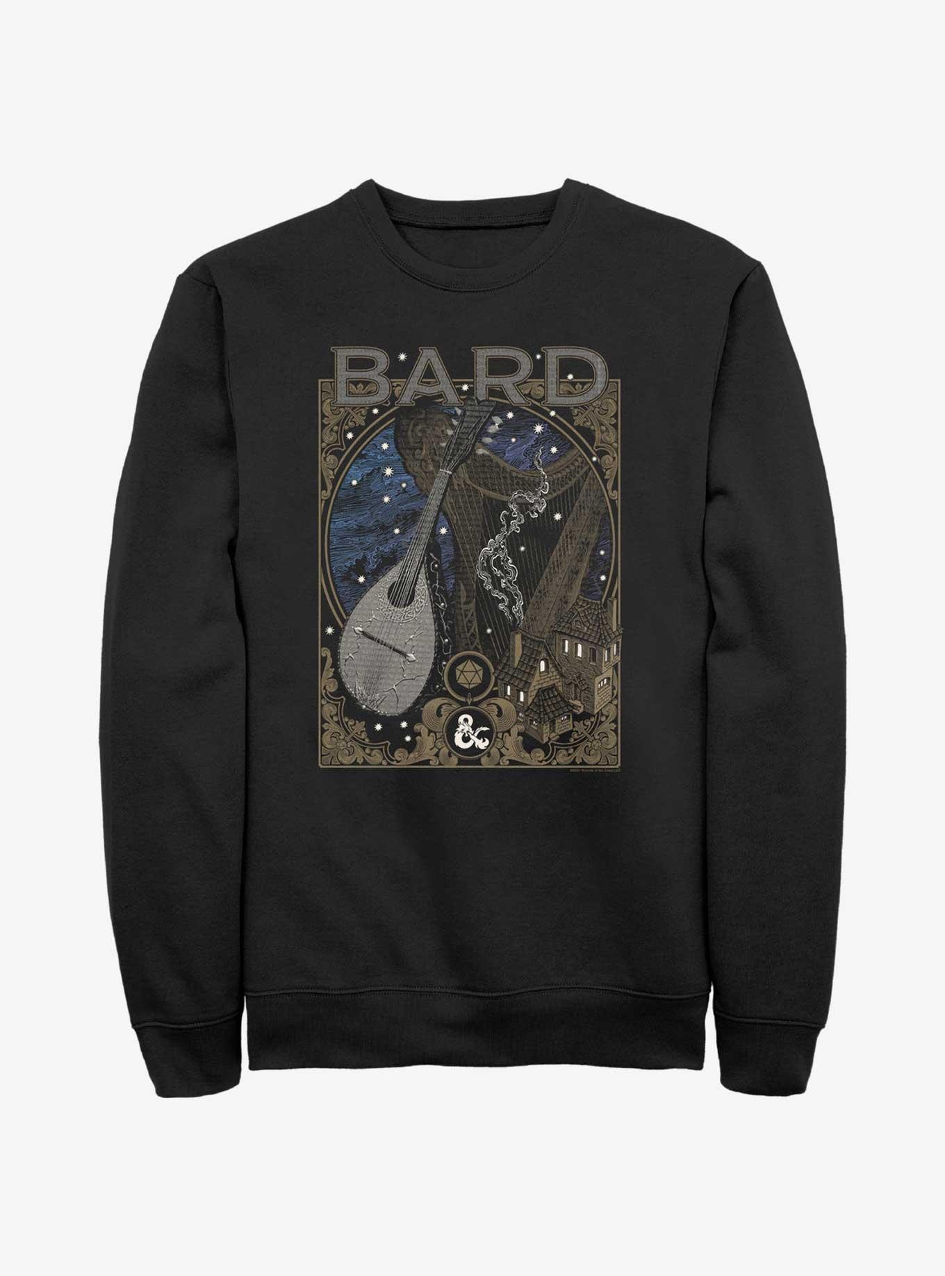 Dungeons & Dragons Bard Sweatshirt, BLACK, hi-res