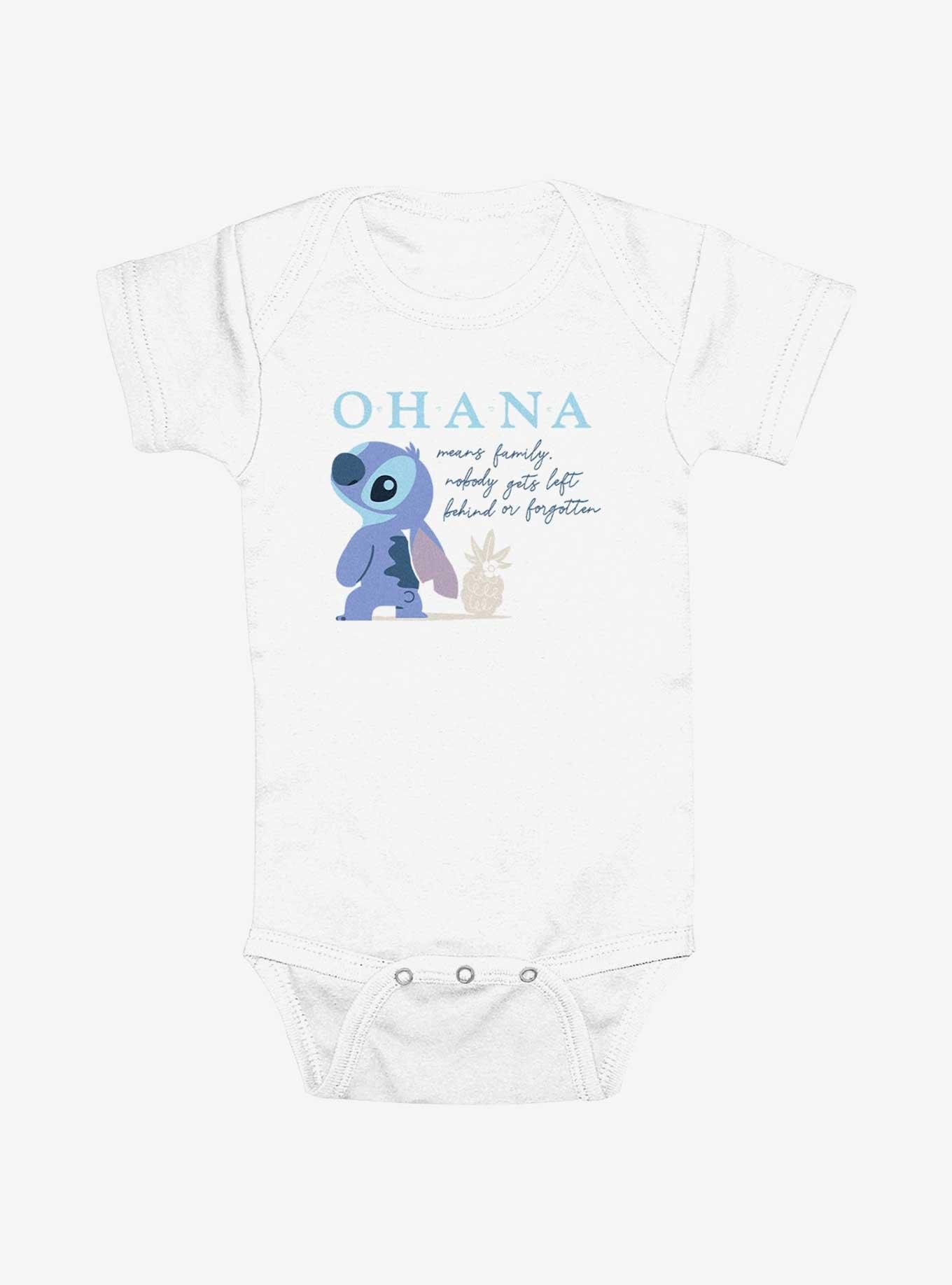 Disney Lilo & Stitch Ohana Means Family Infant Bodysuit, , hi-res