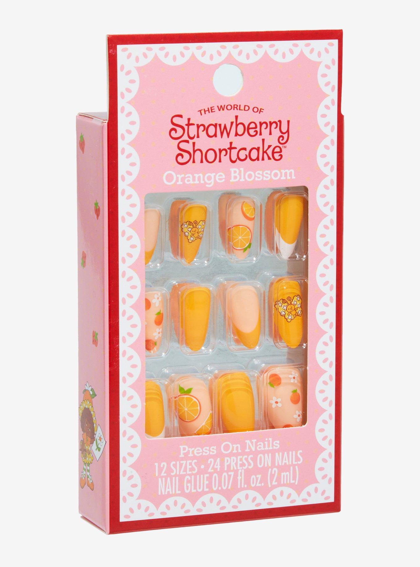 Strawberry Shortcake Orange Blossom Marmalade Press On Nails, , hi-res