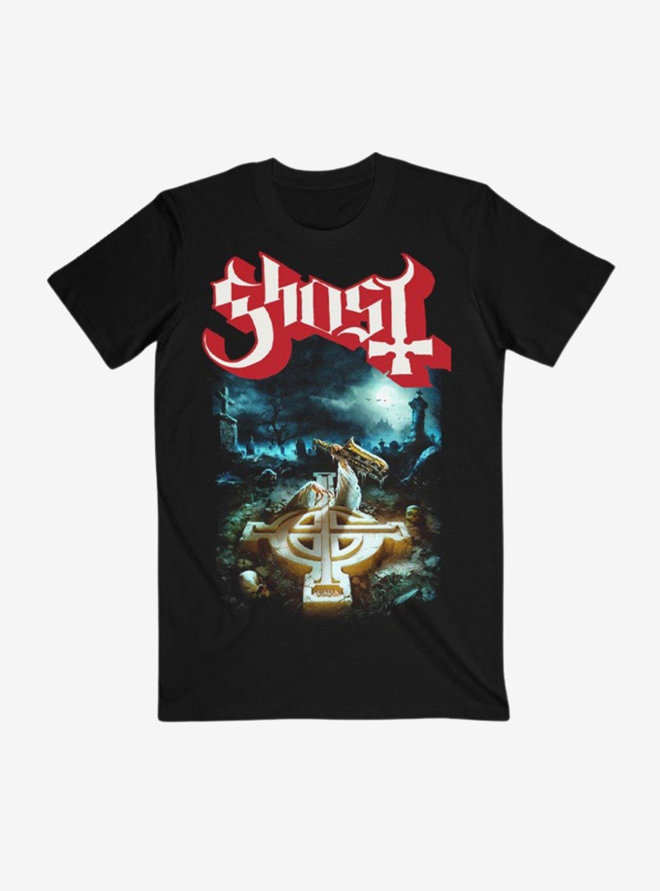 Ghost Rite Here Rite Now Two-Sided T-Shirt, BLACK, hi-res